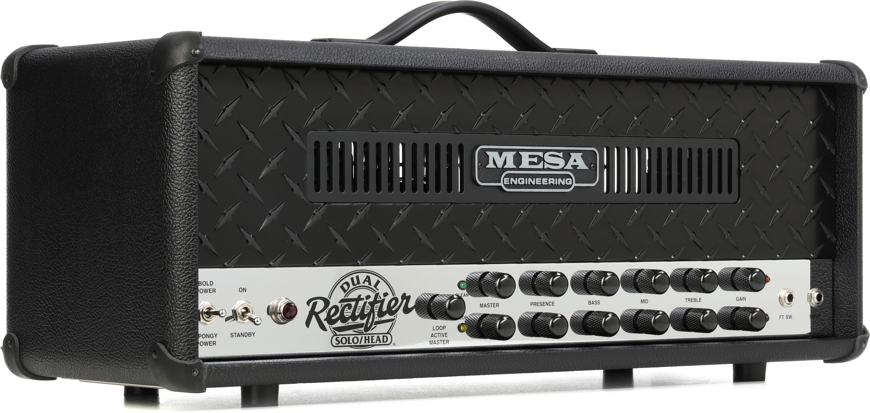 Mesa/Boogie '90s Dual Rectifier 100-watt Amplifier Head - Black