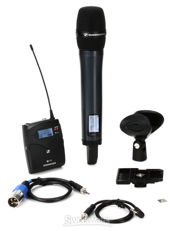 PINNKL Microphone EW135G4 UHF Longue Distance Double Canal Double