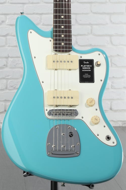 Fender Player II Jazzmaster Electric Guitar - Aquatone Blue