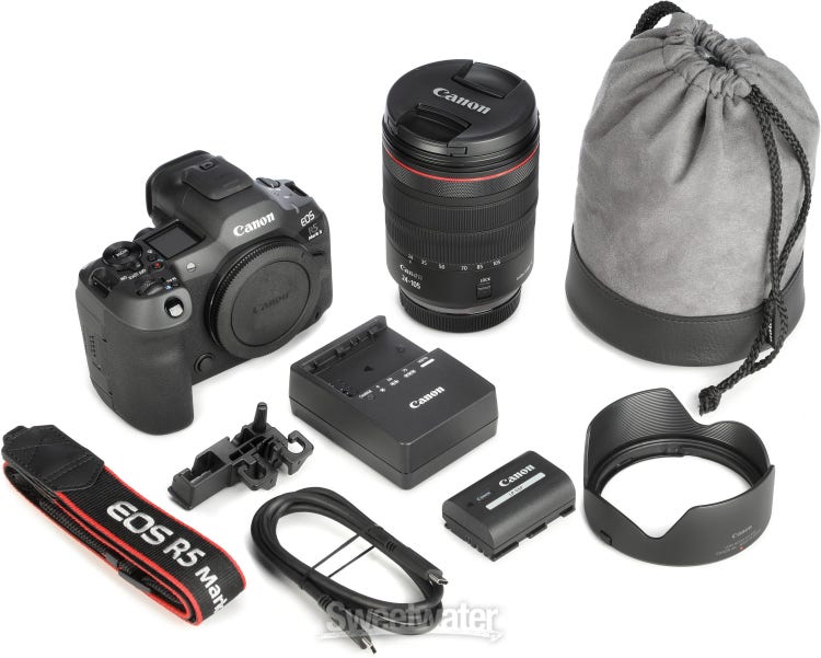 Canon EOS R5 Mark II Kit with RF24-105mm f/4 L IS USM Lens