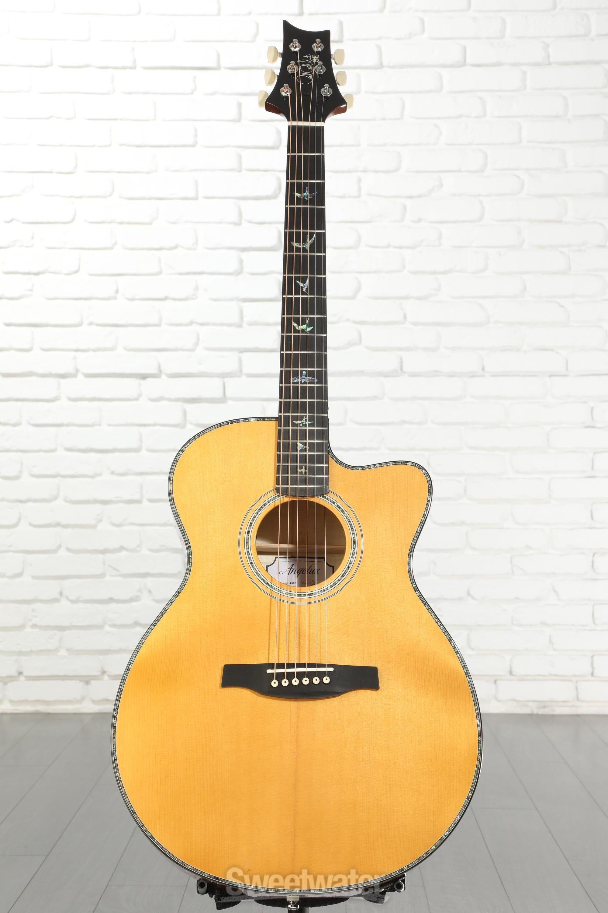 PRS SE A50 Angelus Acoustic-electric Guitar - Black Gold | Sweetwater