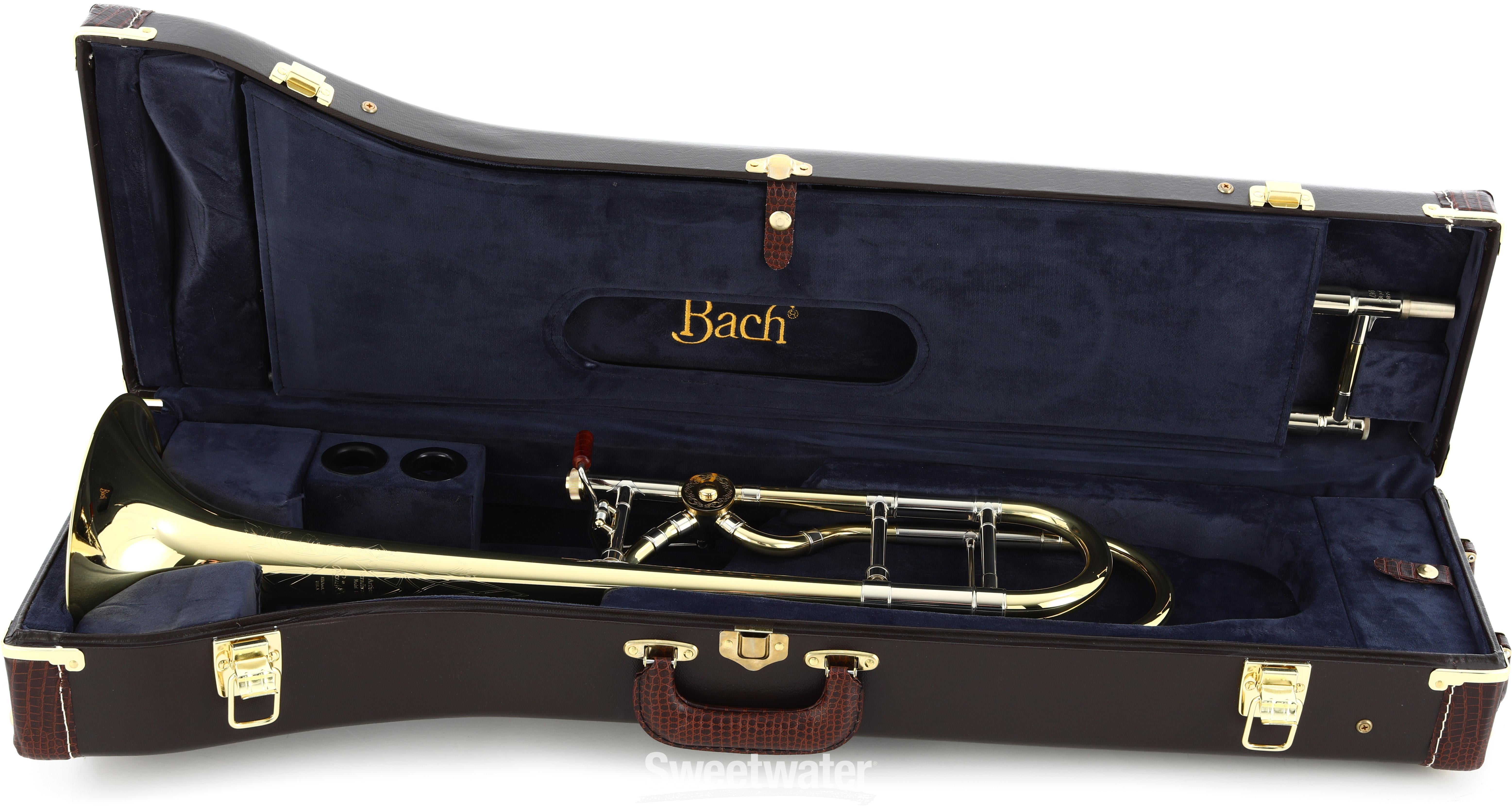 Bach A47BO Artisan Professional Tenor Trombone - Open Wrap - Lacquer |  Sweetwater