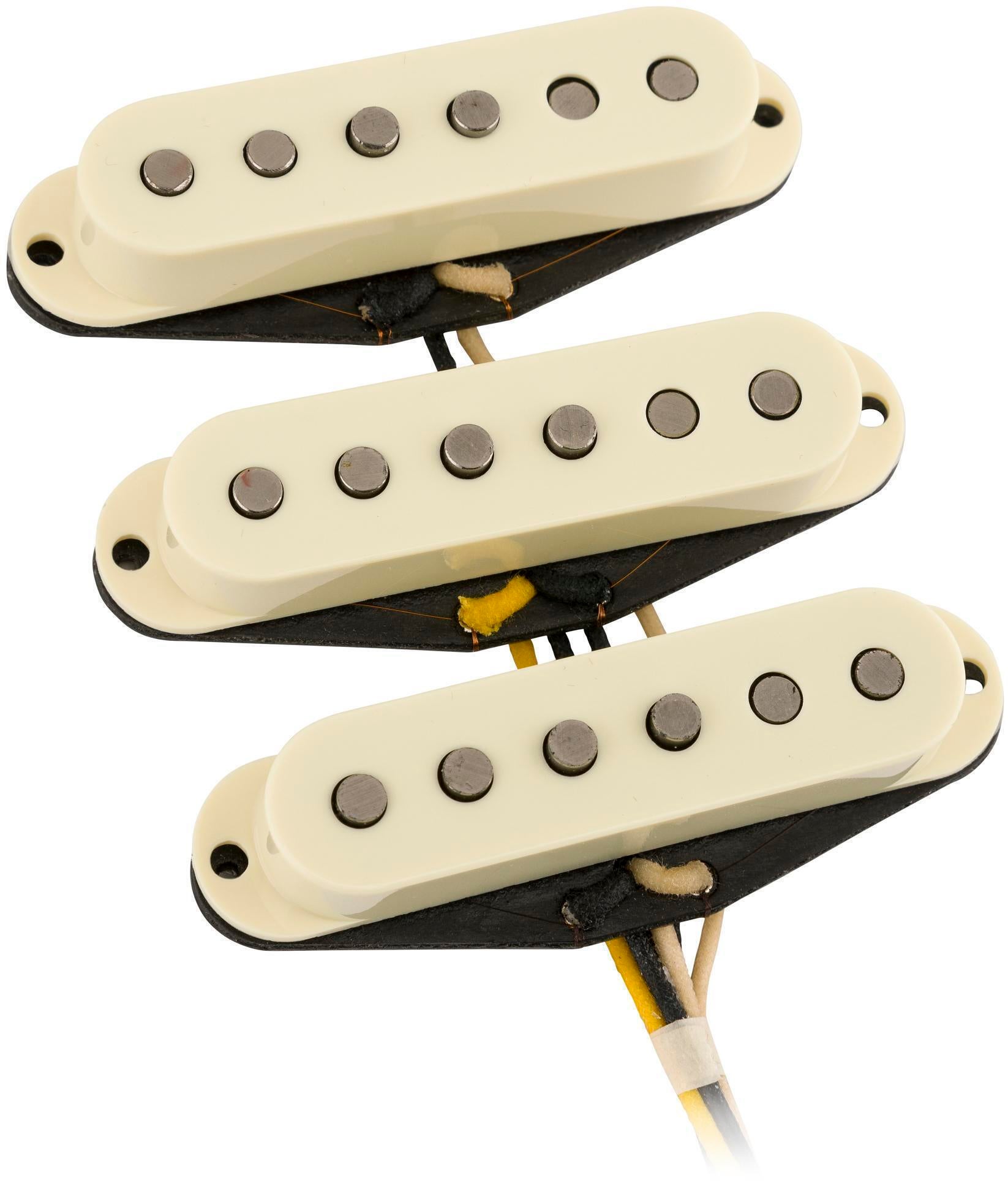 Josefina Hand Wound ‘69 Strat pick up Fender Josefina HW Troposphere Strat Pickup Set - White | Sweetwater