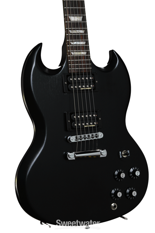 Gibson SG Tribute '70s - 2013, Ebony | Sweetwater Gibson SG Tribute '70s - 2013, Ebony | Sweetwater