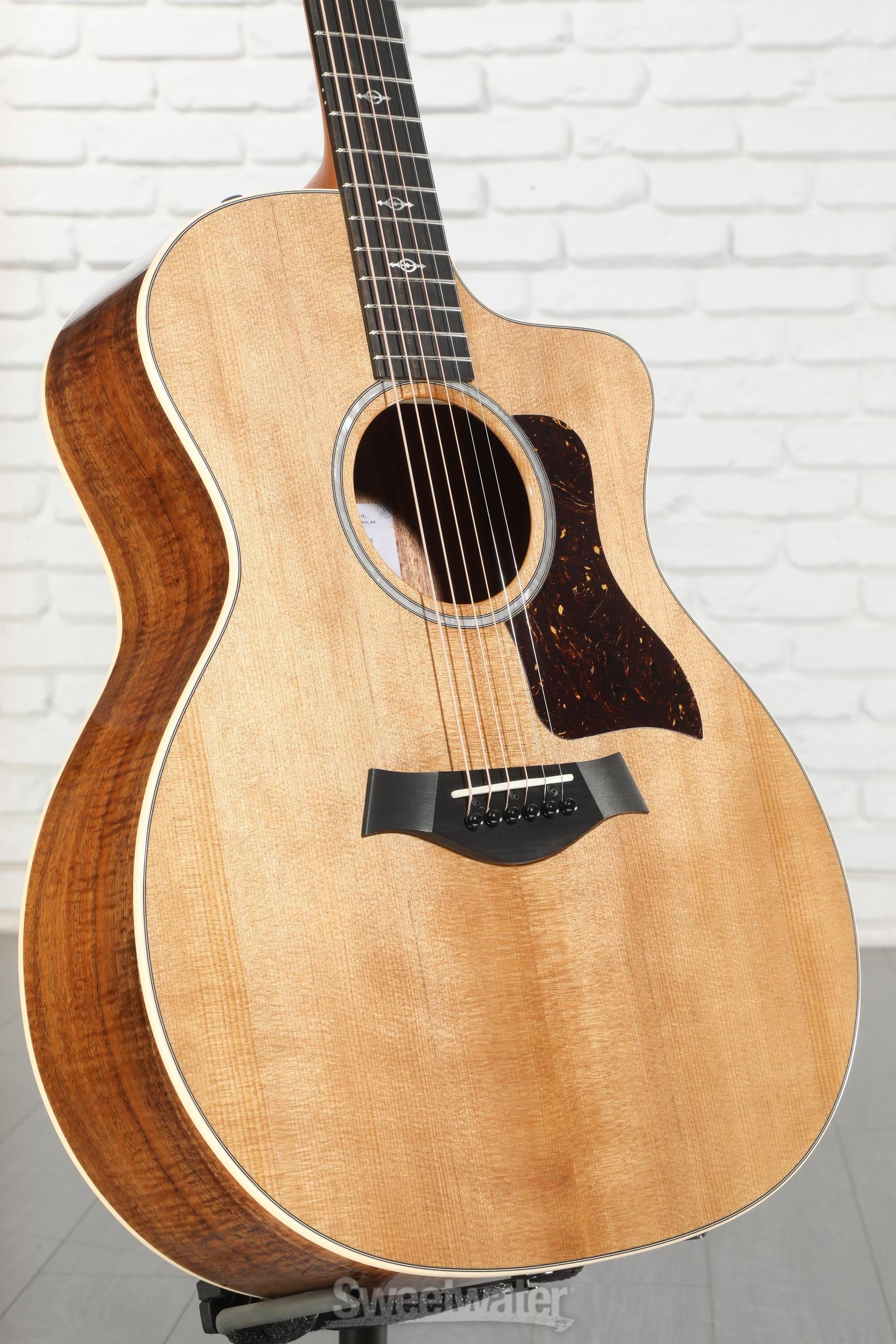 Taylor 214ce-K DLX Acoustic-electric Guitar - Natural | Sweetwater