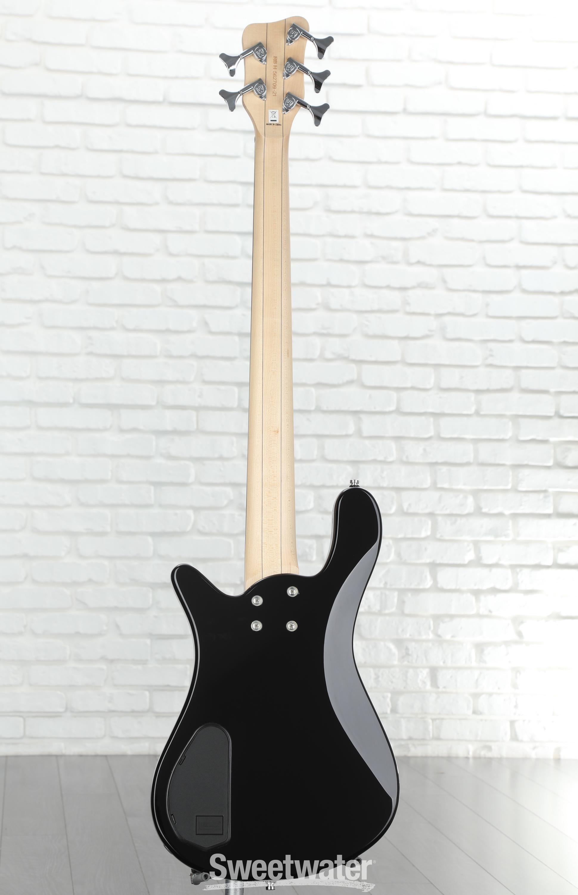 Warwick RockBass Streamer LX 5-string, Dent and Scratch - Solid Black ...