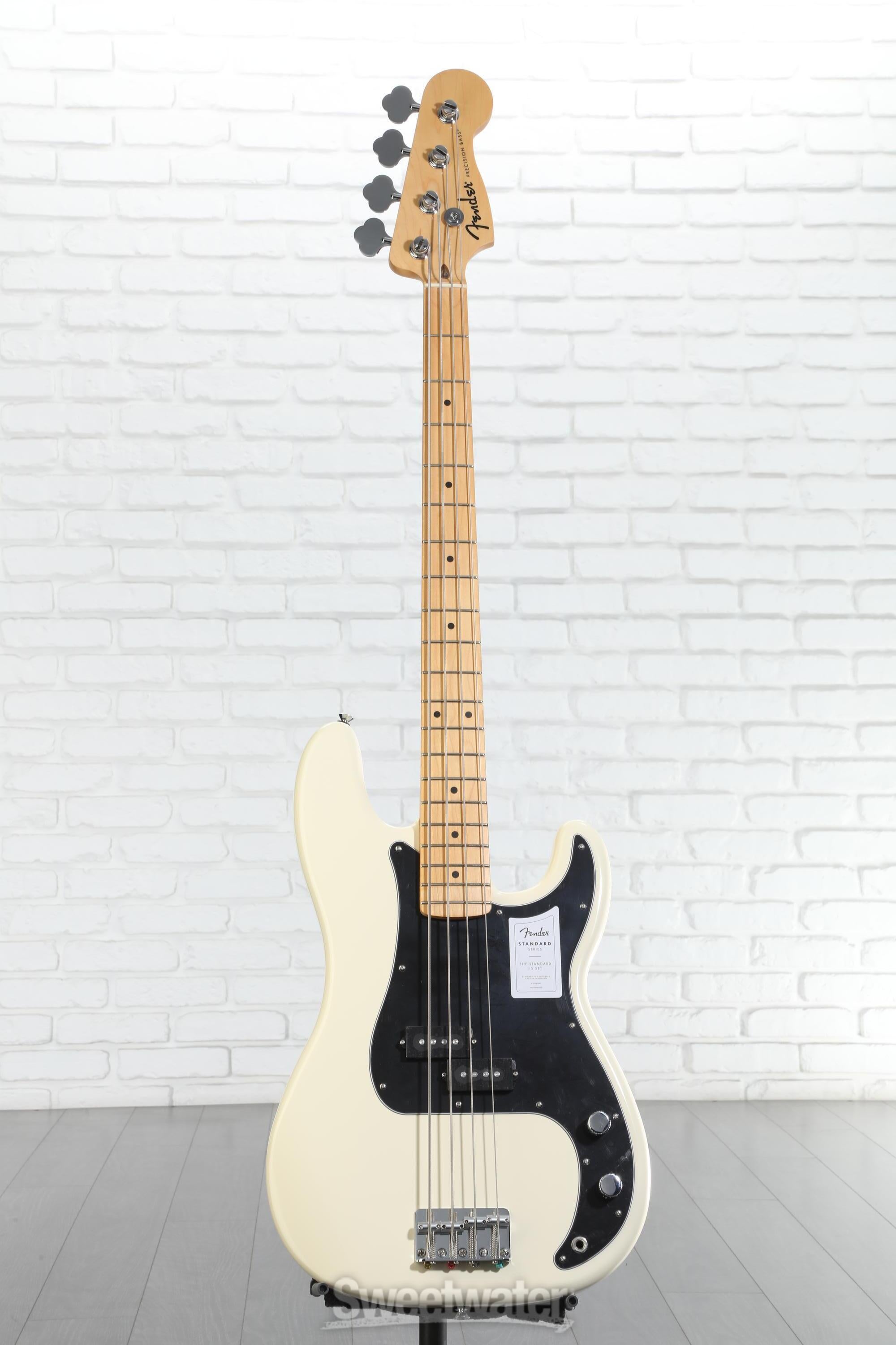 ベース Fender Standard Precision Bass Fender Standard Precision Bass - Olympic White | Sweetwater