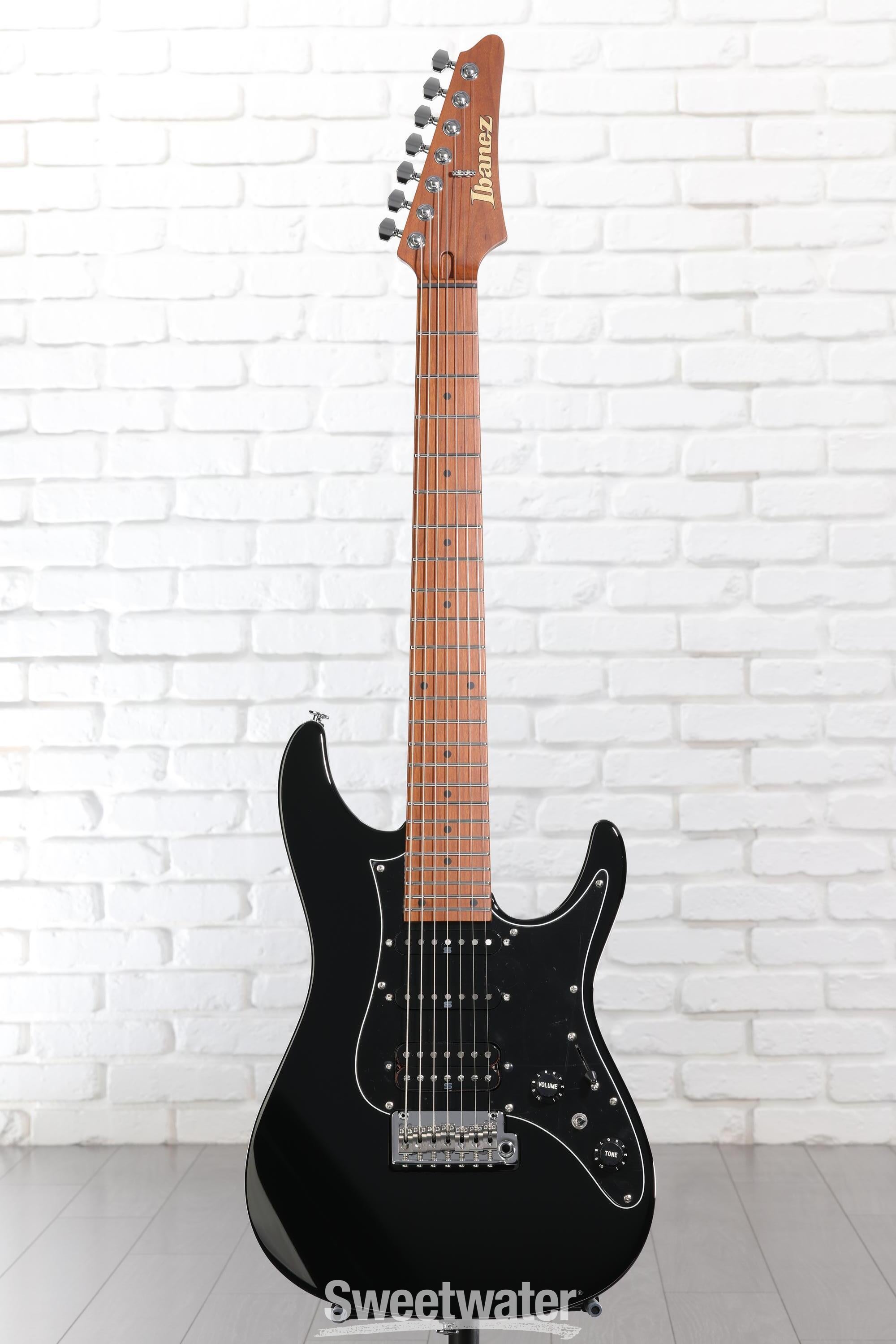 Ibanez Prestige AZ24047 Electric Guitar - Black | Sweetwater