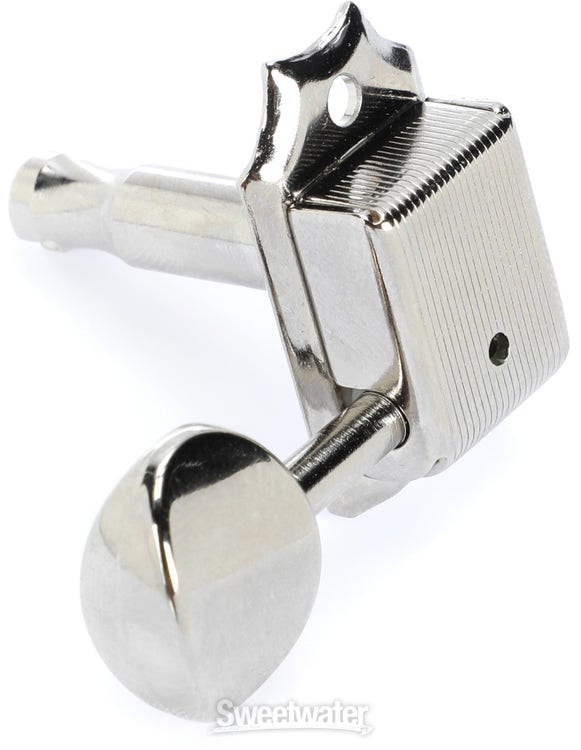 GOTOH SD91-05M 6-IN-LINE AGED NICKEL/RELIC TUNERS - Foto 5