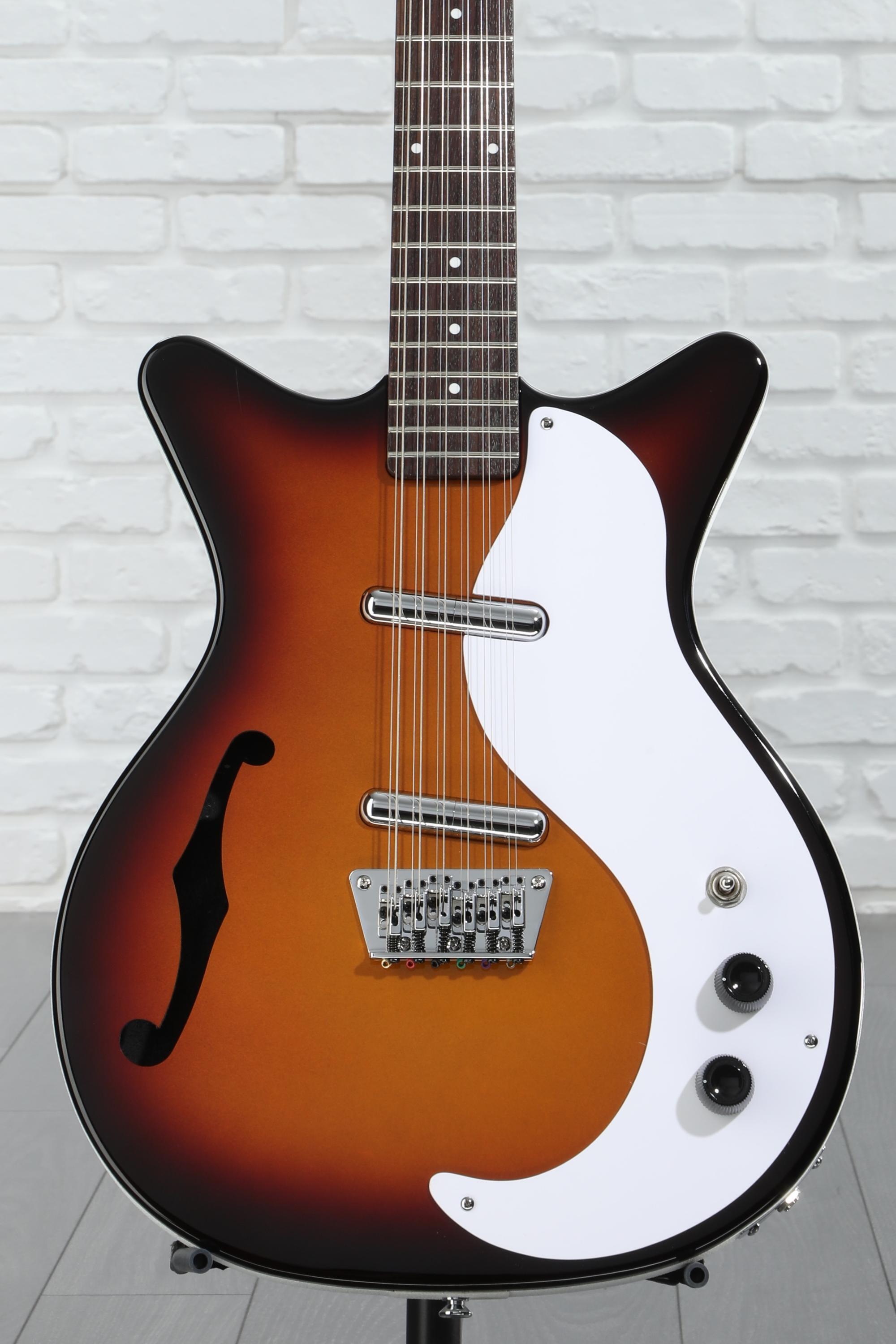 Dan Electro 12弦guitar　Black Danelectro 12-String Electric Guitar Black | Guitar Center