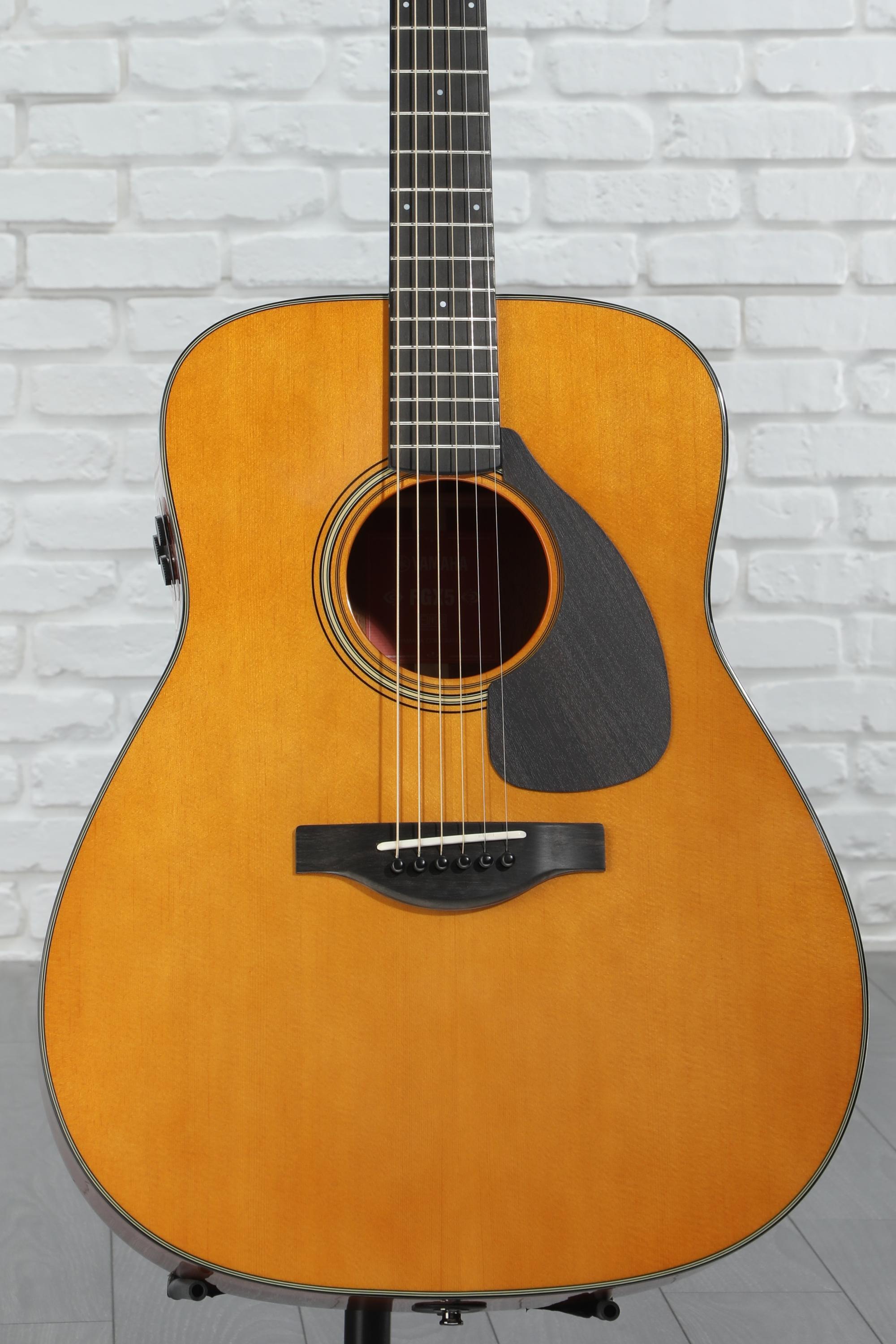 ギター YAMAHA FGX5 Yamaha Red Label FGX5 Acoustic Guitar - Natural | Sweetwater