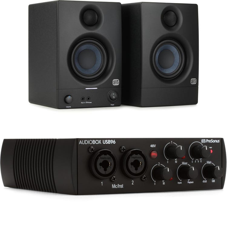 PreSonus AudioBox USB 96 USB Audio Interface and Eris