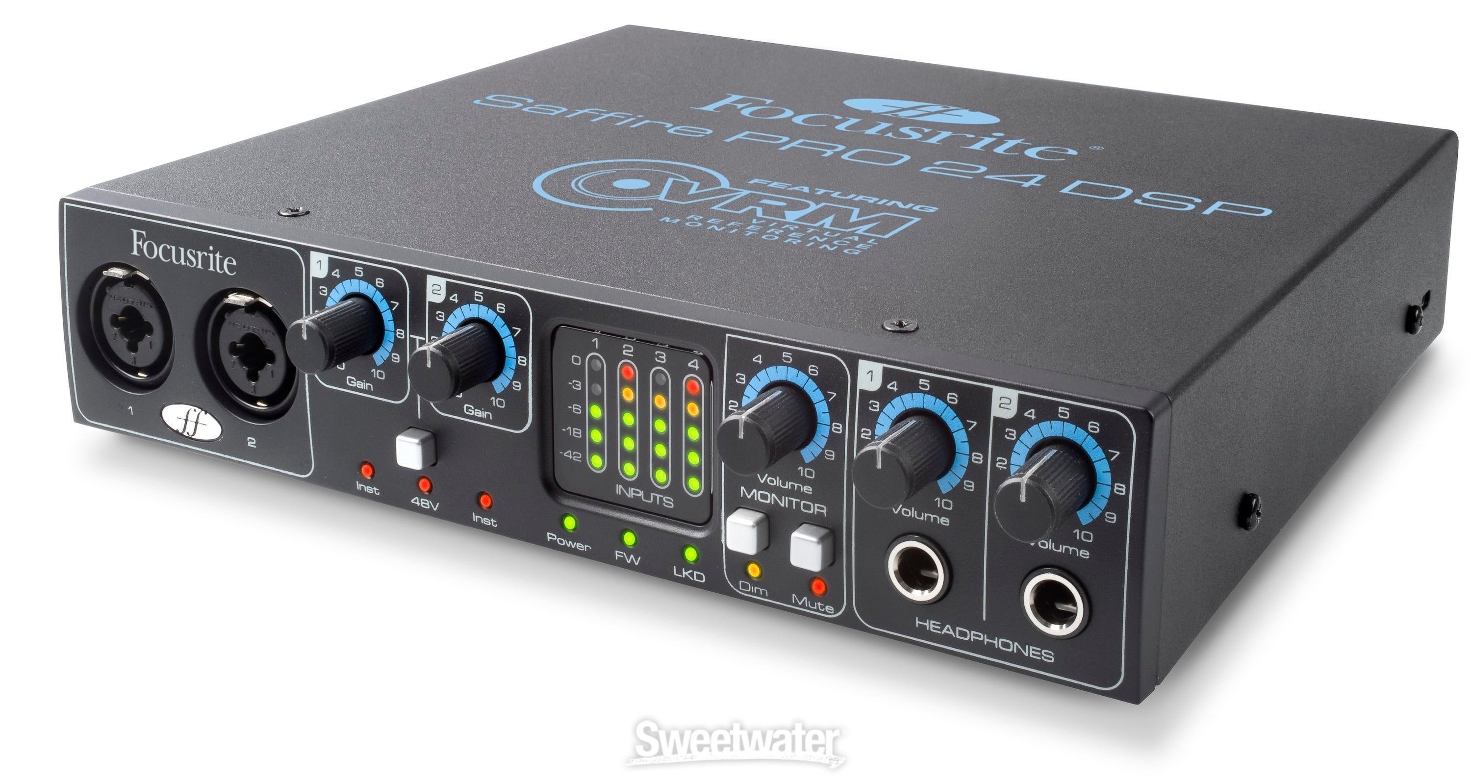 Focusrite Saffire Pro 24 DSP | Sweetwater