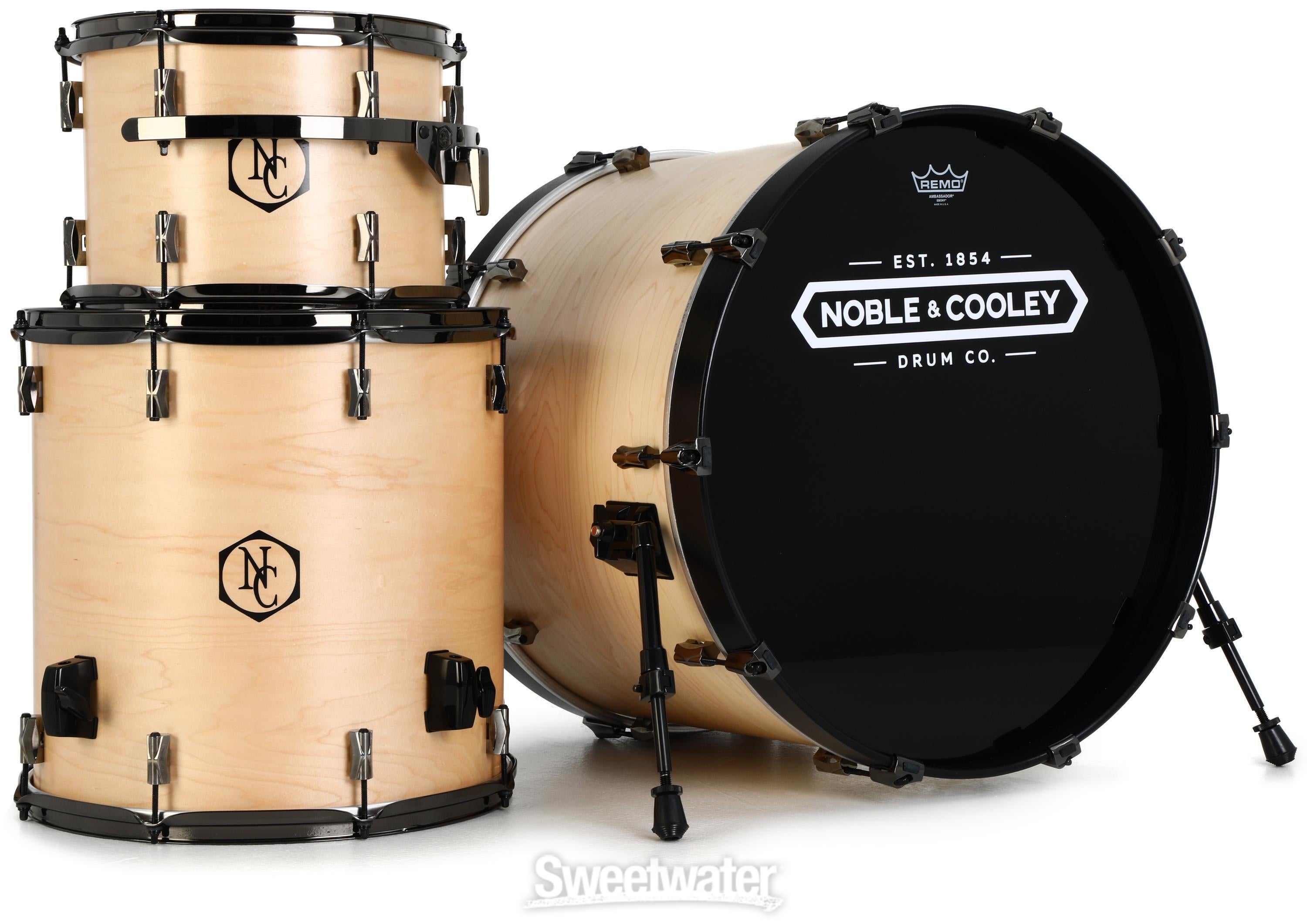 Noble & Cooley CD Maple 3-piece Shell Pack - Natural Satin