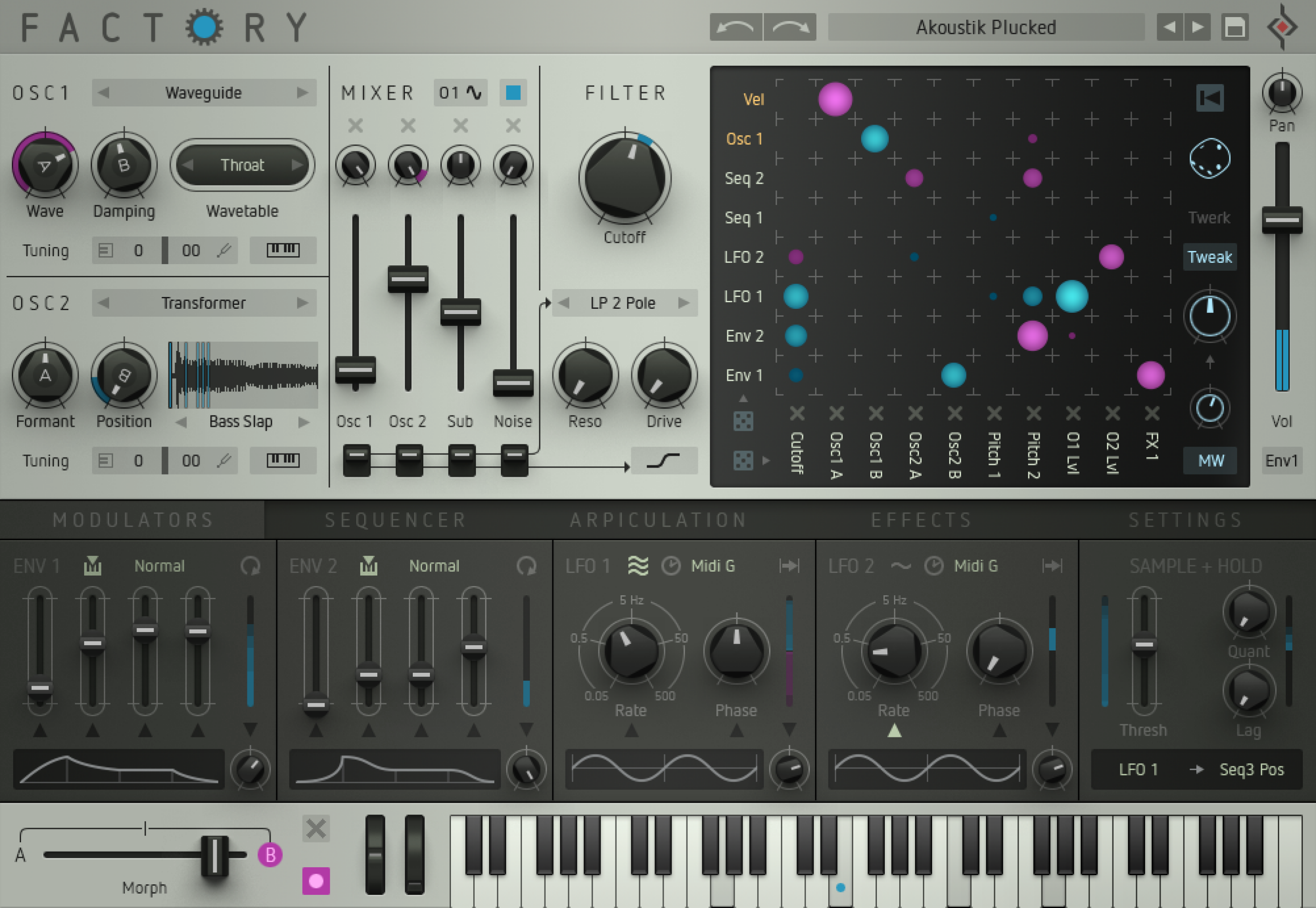 Photo of Sugar Bytes Factory Synthesizer Software