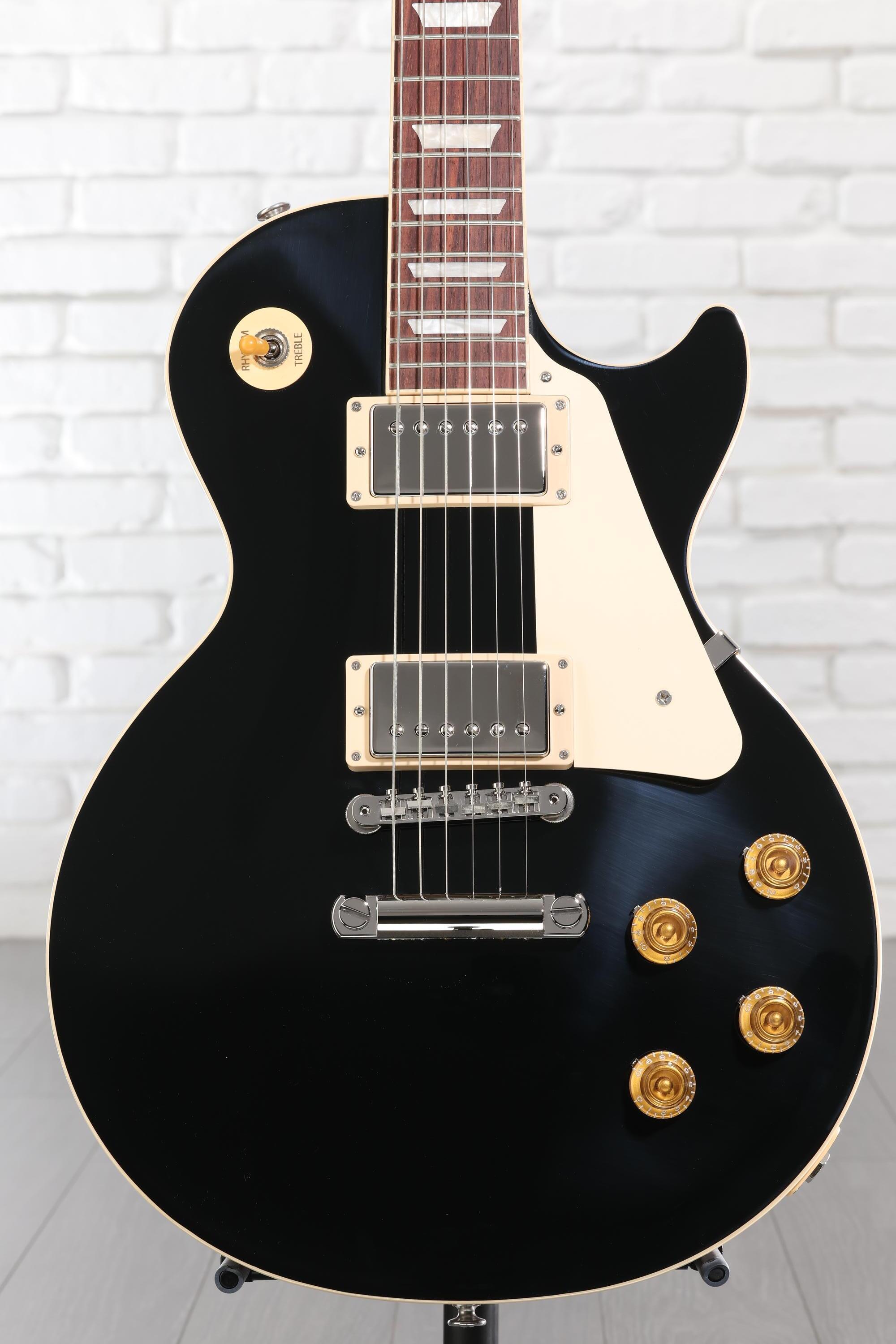 Gibson Les Paul Standard '50s Plain Top Electric Guitar - Ebony