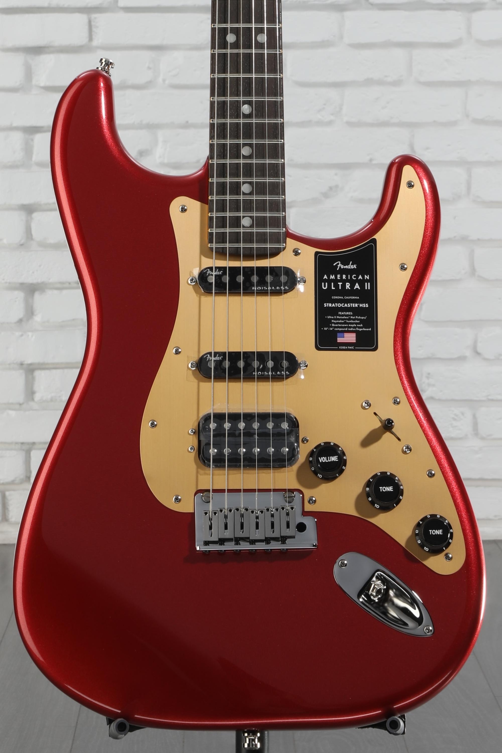 Fender American Ultra II Stratocaster HSS Electric Guitar