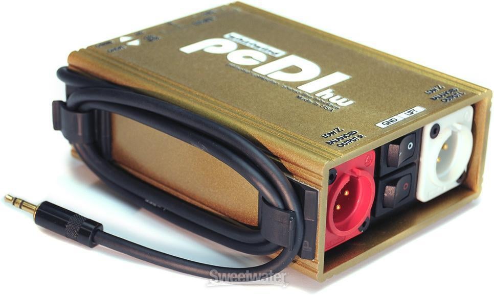 Whirlwind PCDI-HW 2-channel Passive A/V Direct Box with Hardwired