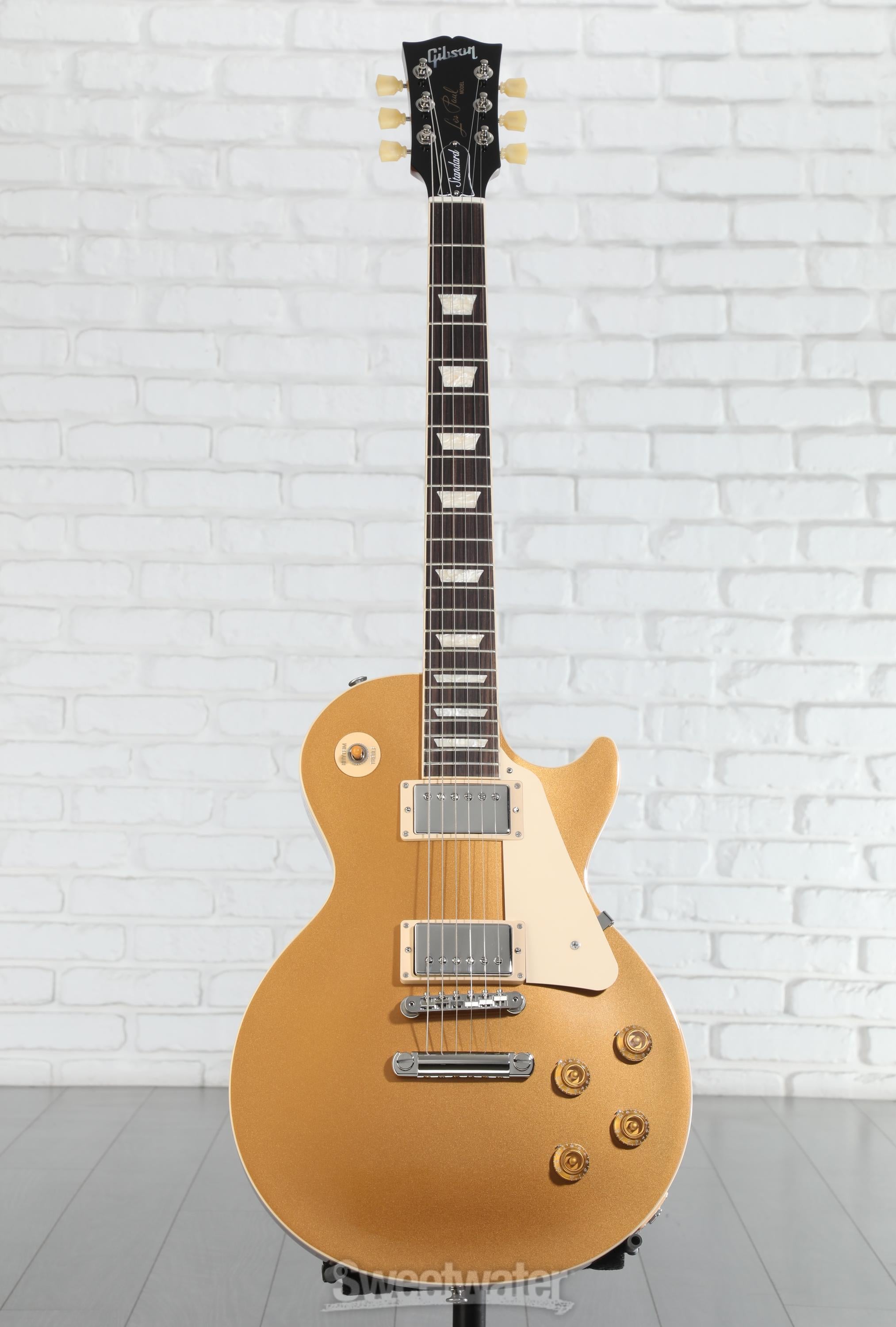 Gibson Les Paul Standard '50s Electric Guitar - Gold Top | Sweetwater