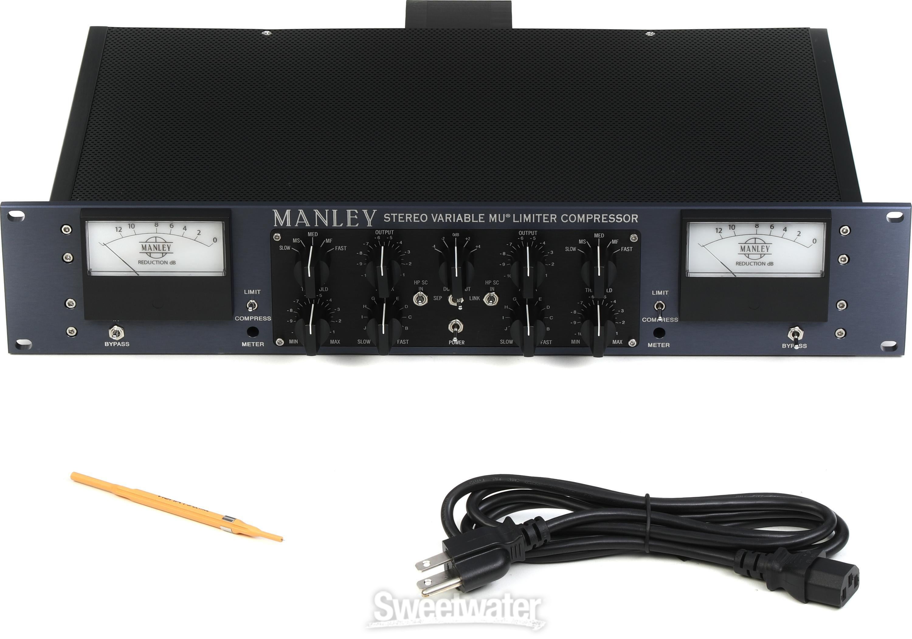 Manley Variable Mu Stereo Limiter Compressor - Mastering Manley Variable Mu Stereo Limiter Compressor - Mastering