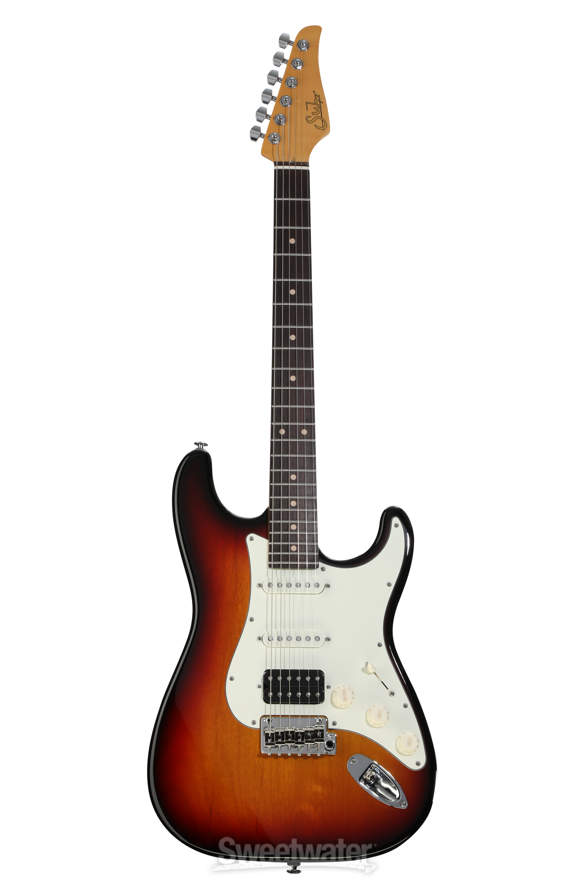 Suhr Classic S Electric Guitar - 3-tone Burst, HSS | Sweetwater