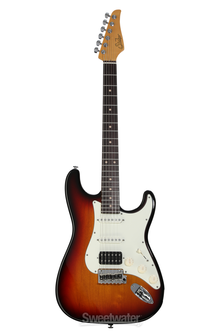 Suhr Classic S Electric Guitar - 3-tone Burst, HSS | Sweetwater