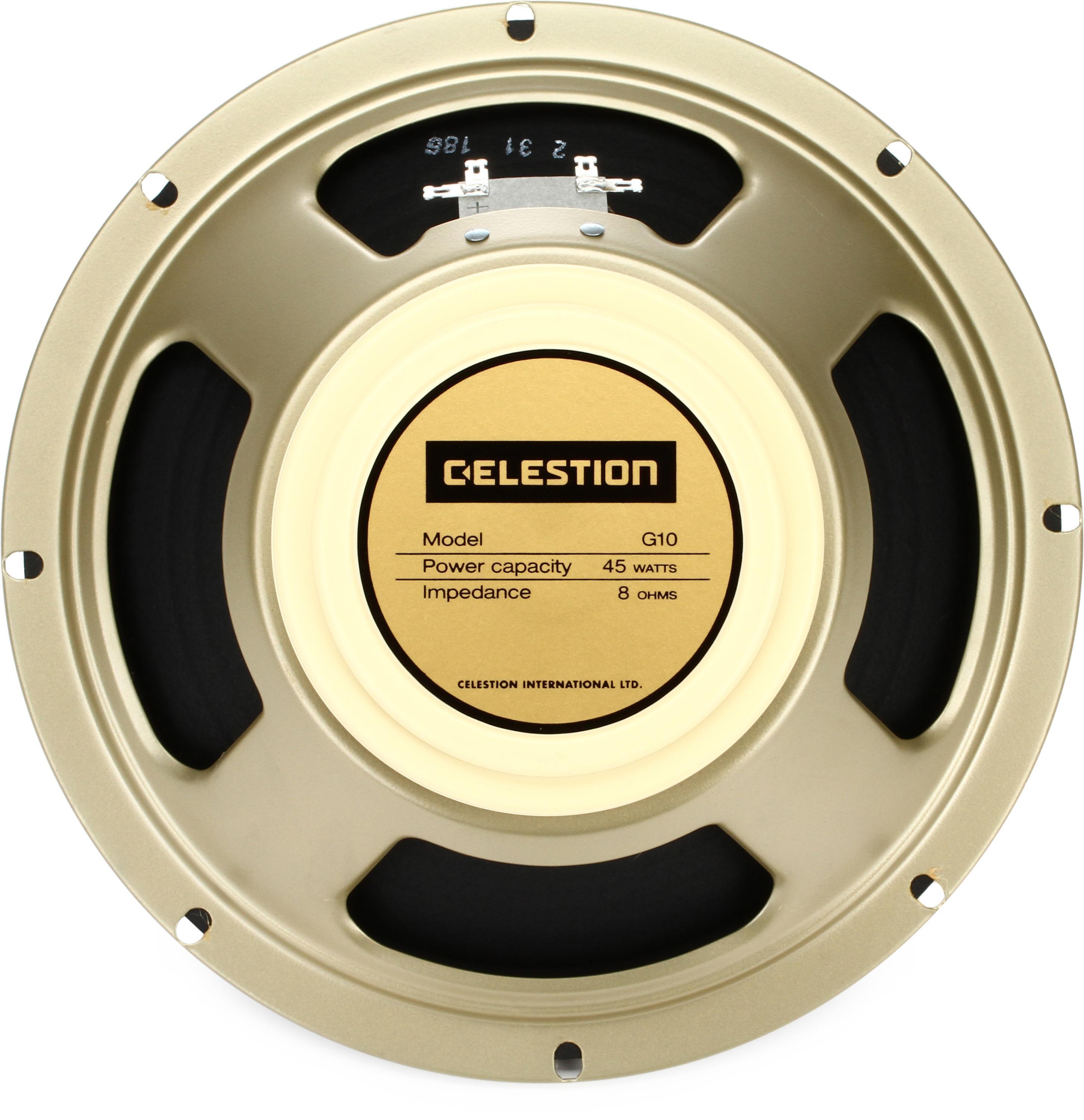 Celestion store g10 gold