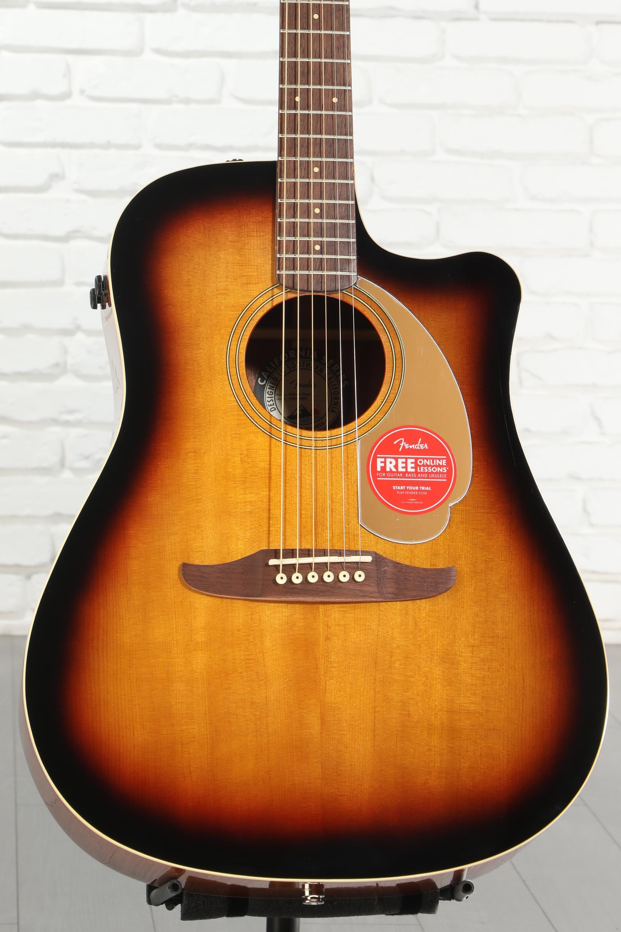 Fender Redondo Player Acoustic-electric Guitar - Sunburst | Sweetwater