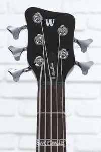 Warwick RockBass Star Bass 5-string Hollowbody Electric Bass - Vintage Sunburst Transparent