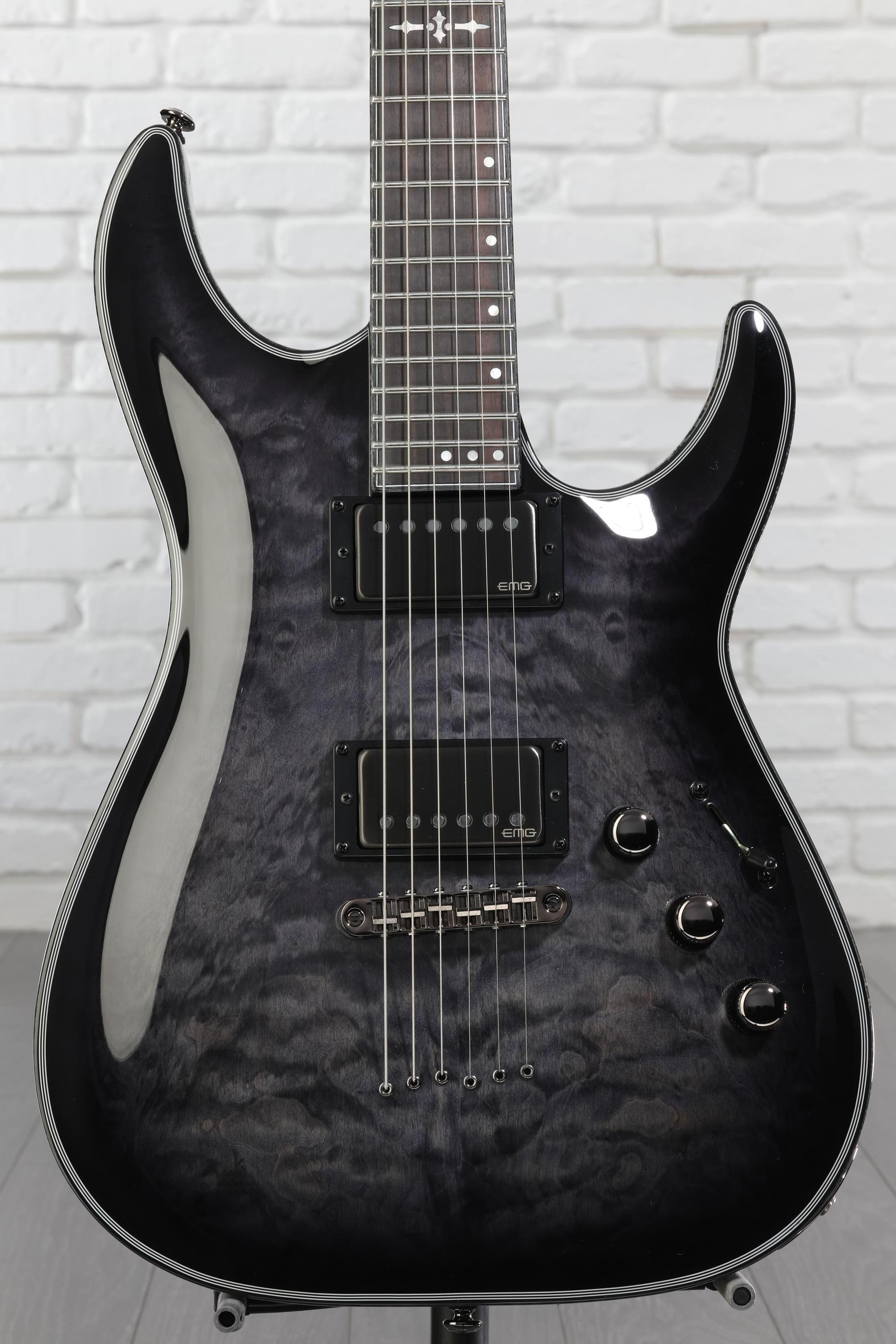Schecter Hellraiser Hybrid C-1 - Trans Black Burst | Sweetwater