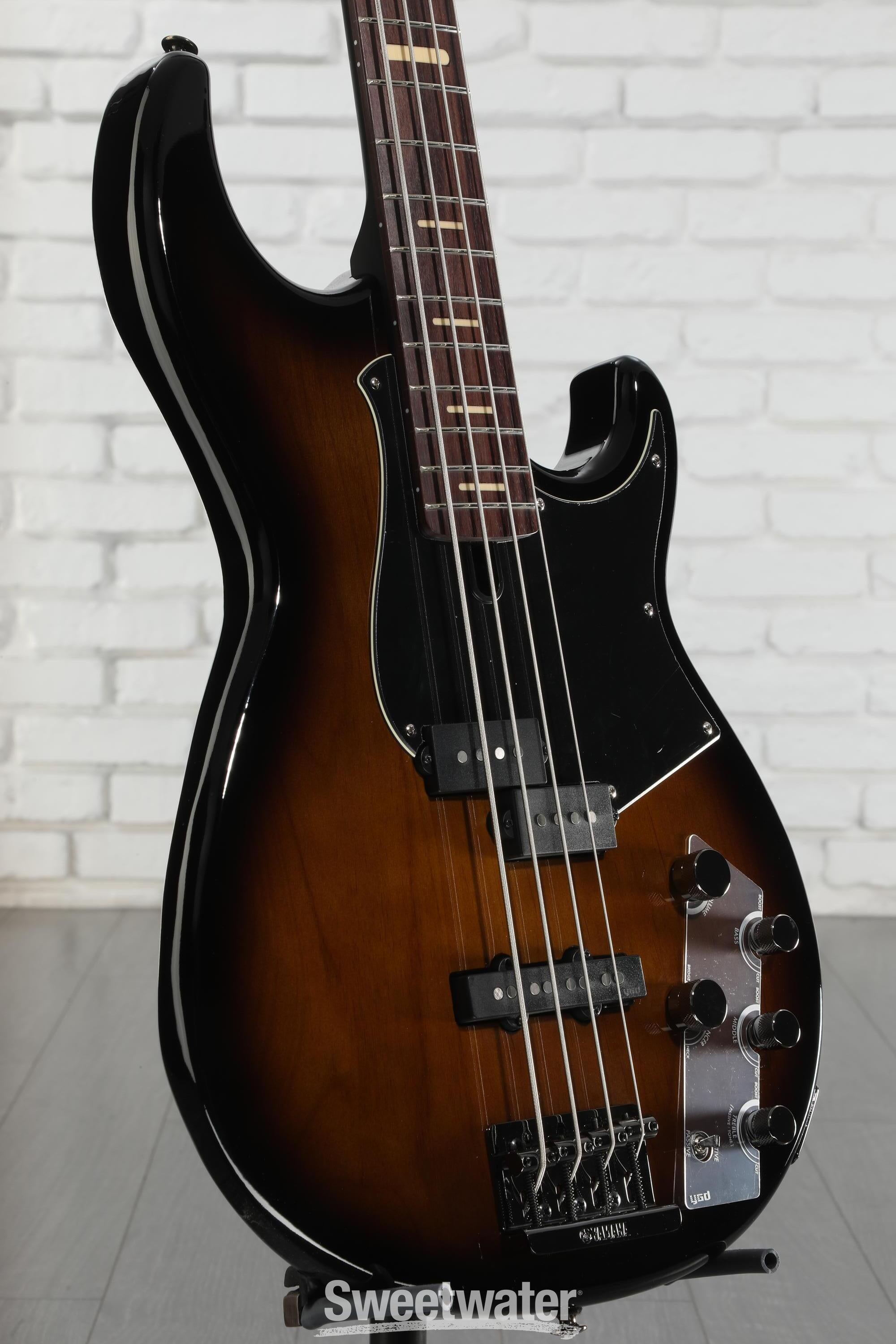 Yamaha BB734A 4-string Bass Guitar - Dark Coffee Sunburst