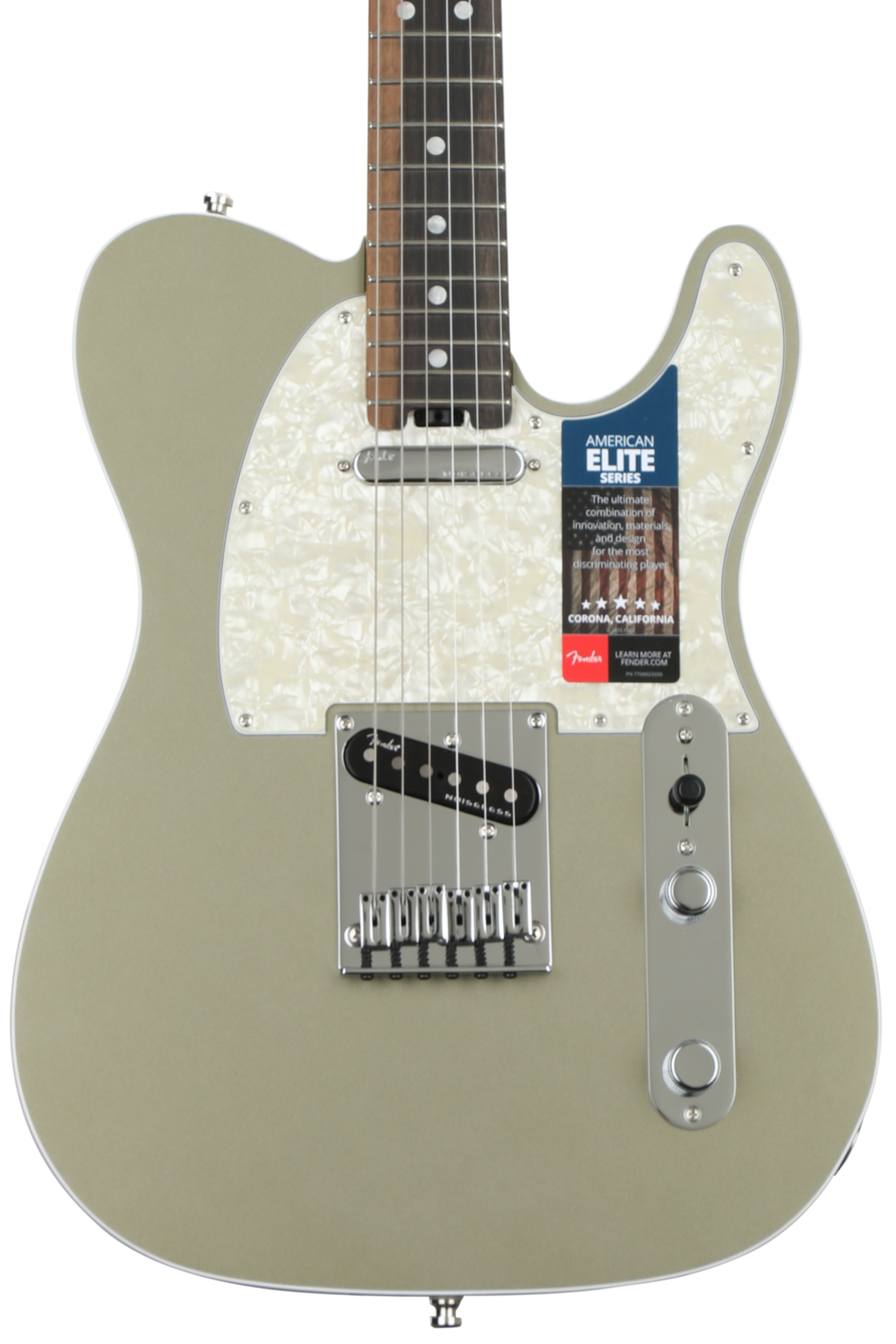 Fender American Elite Telecaster - Satin Jade Pearl Metallic w