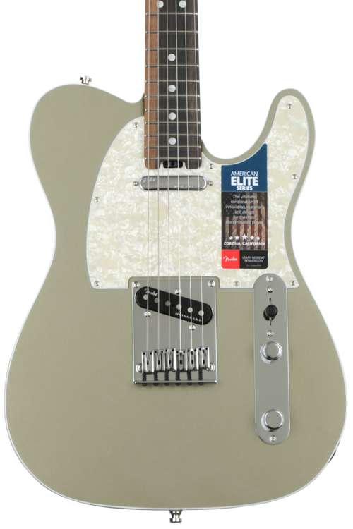 Fender American Elite Telecaster - Satin Jade Pearl Metallic w/ Ebony  Fingerboard