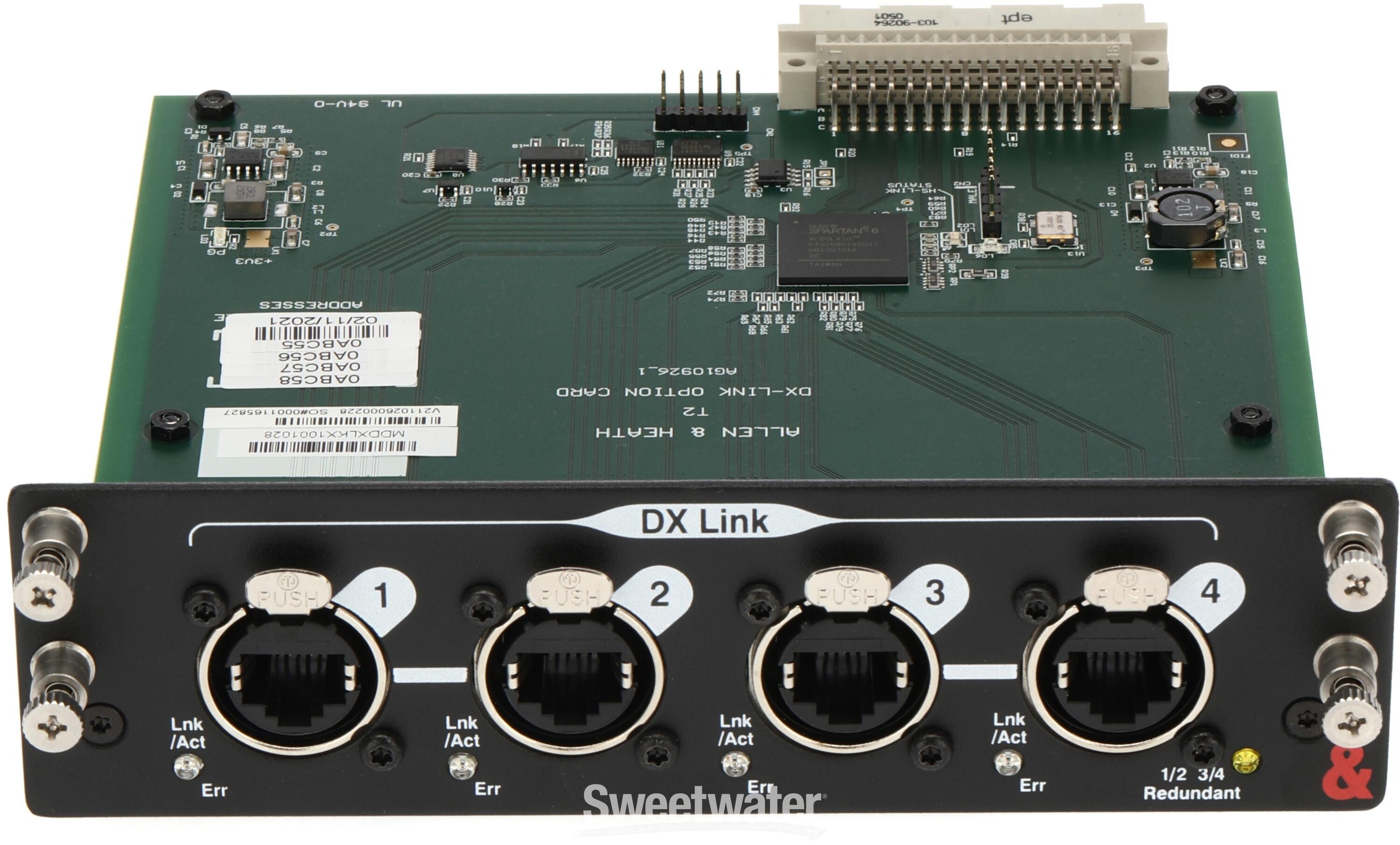 Allen & Heath DX Link Audio Networking Card for dLive | Sweetwater