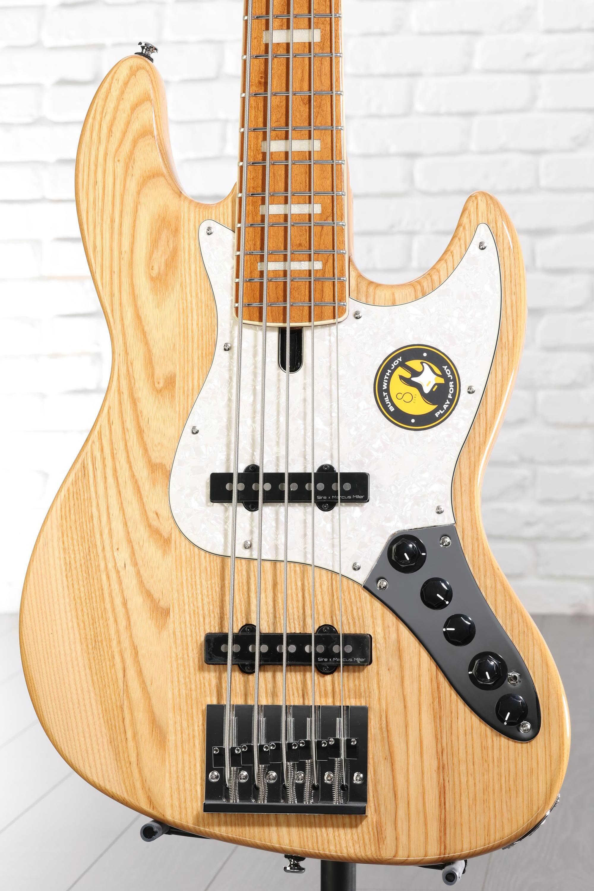 Sire Marcus Miller V8 5-string Bass Guitar - Natural | Sweetwater