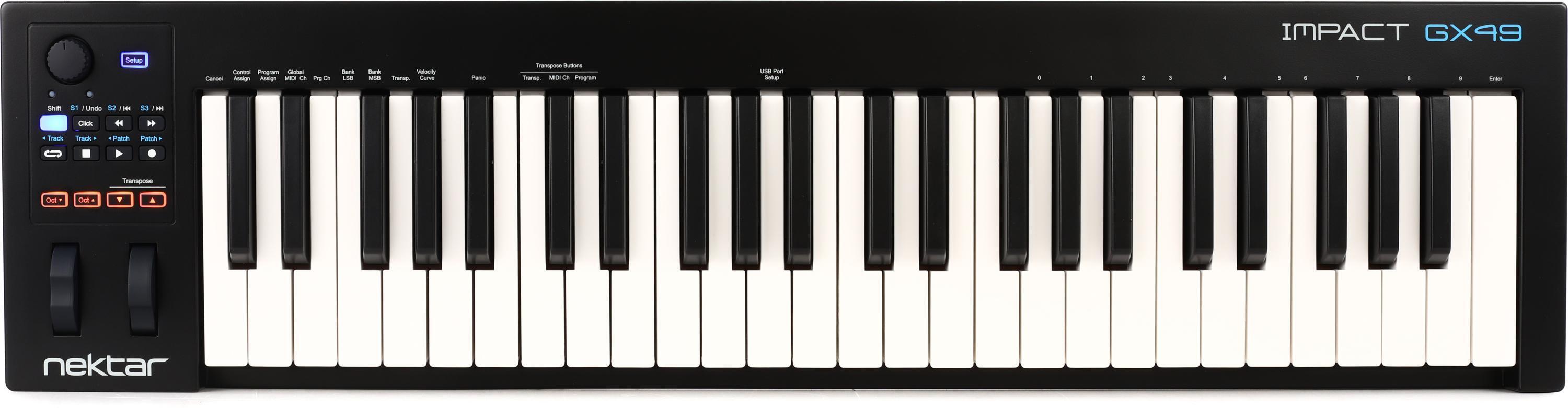 Roland A-49 49-key Keyboard Controller - Black | Sweetwater