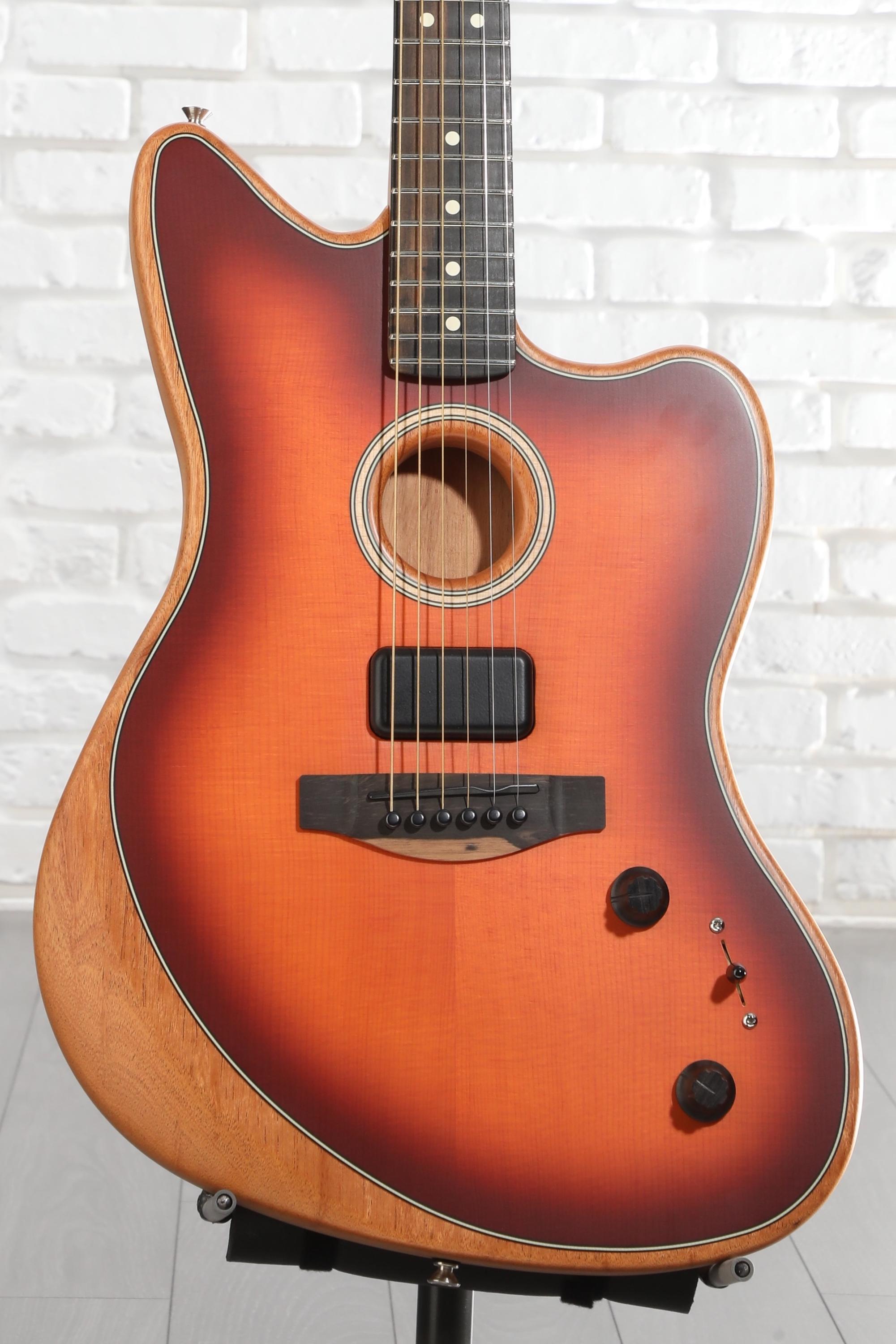 Fender American Acoustasonic Jazzmaster Acoustic-electric Guitar