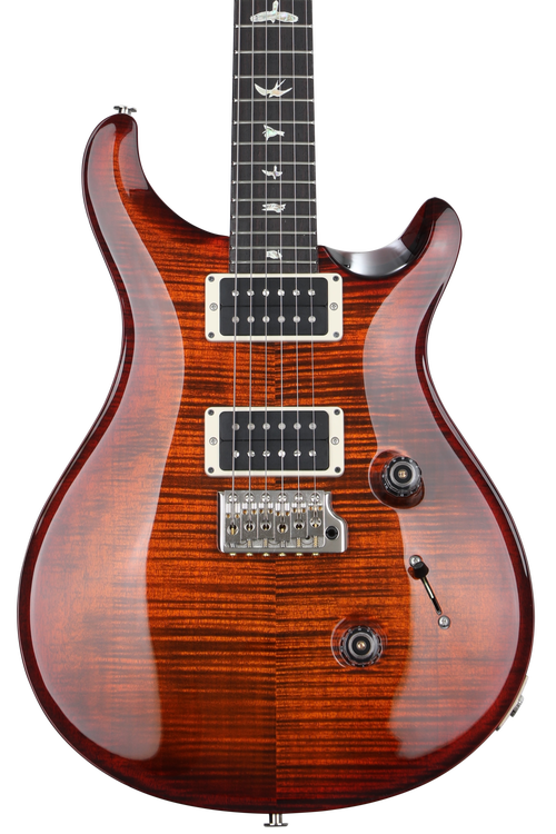 PRS Custom 24 Electric Guitar - Dark Cherry Wrap Burst | Sweetwater
