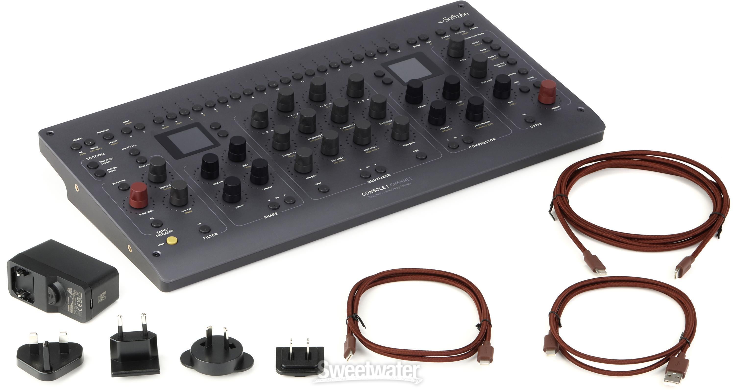 Softube Console 1 Channel MkIII Control Surface | Sweetwater