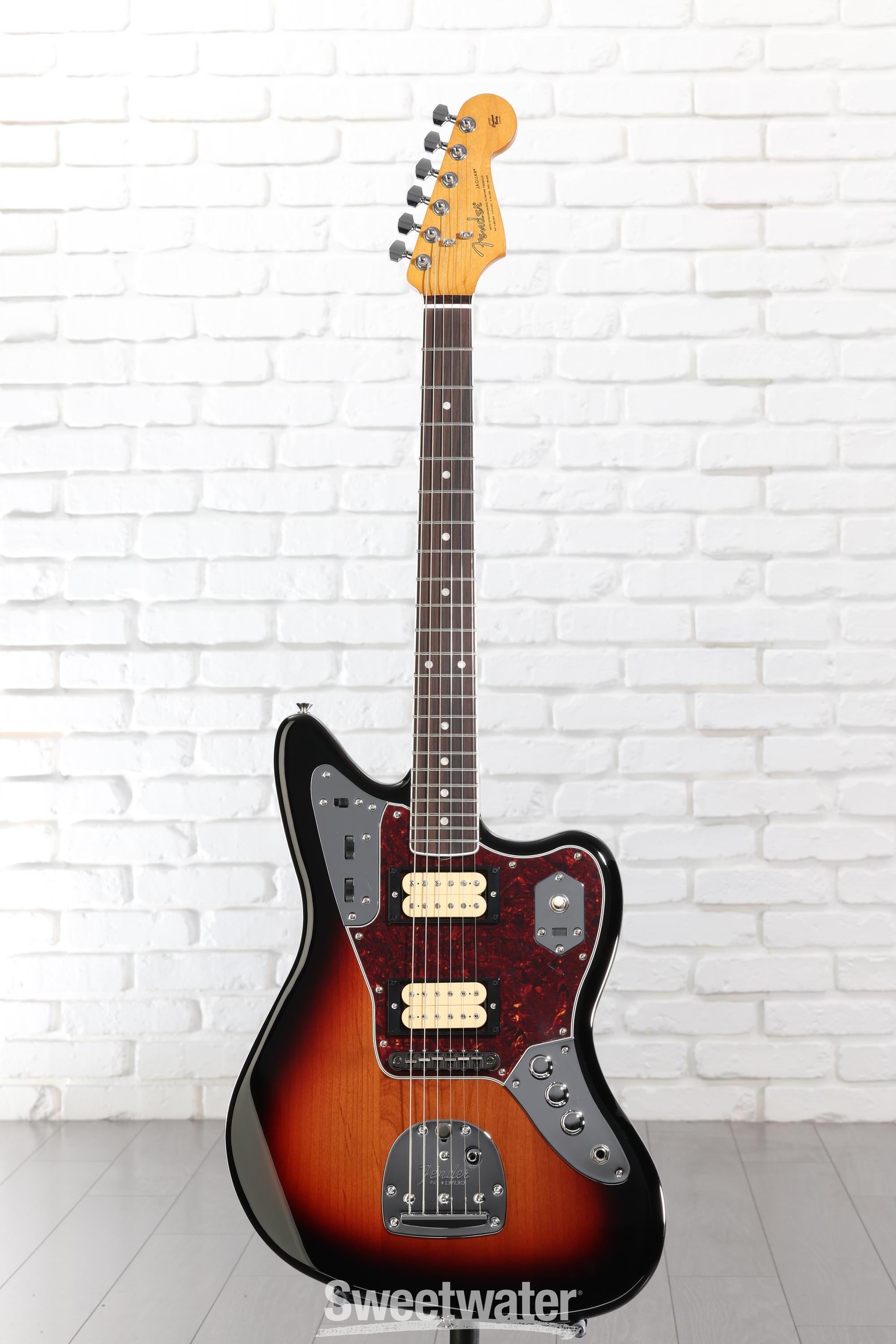 Fender Kurt Cobain Jaguar Electric Guitar - 3-Tone Sunburst