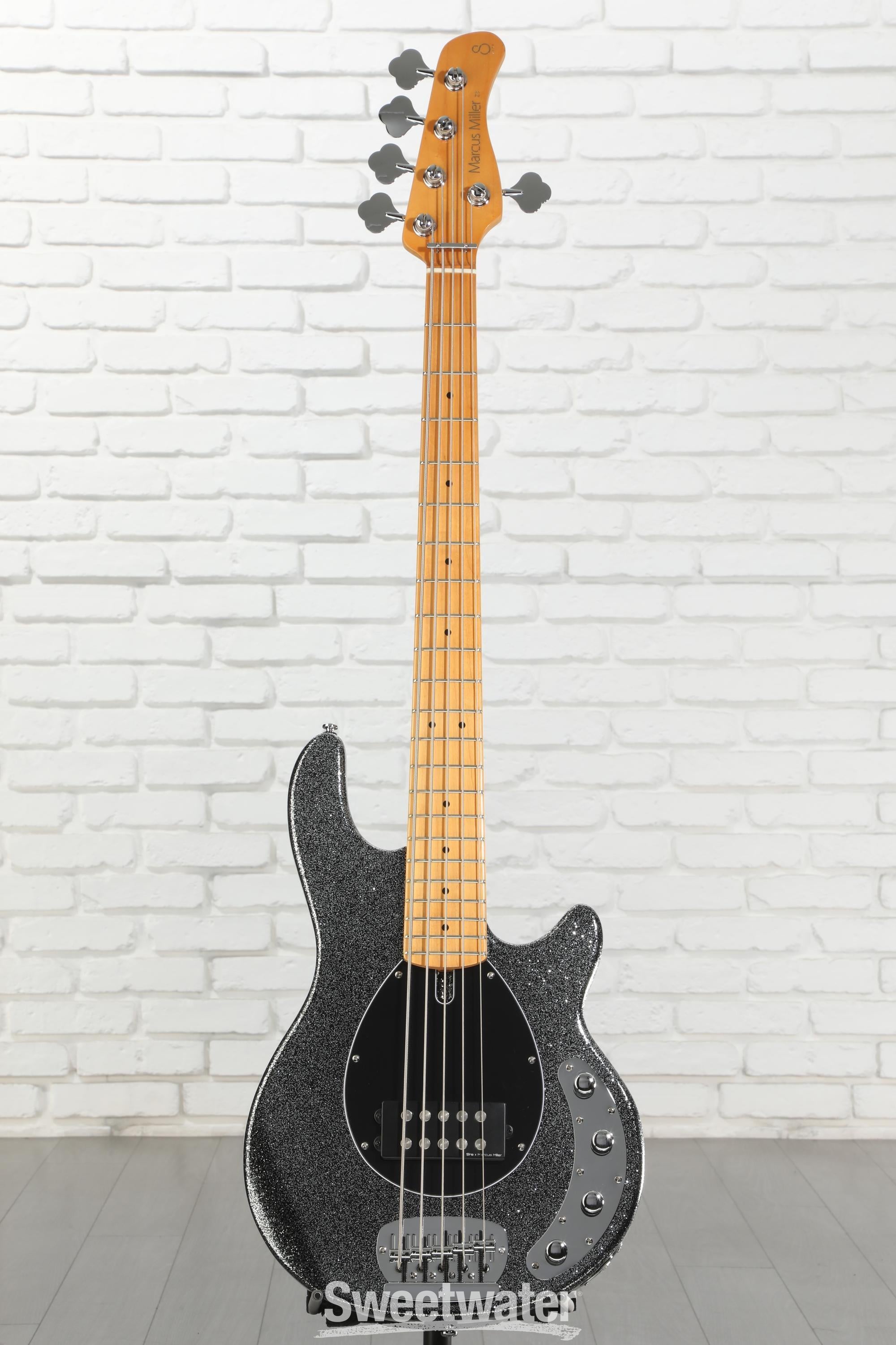 Sire Marcus Miller Z3 5-string Bass Guitar - Sparkle Black