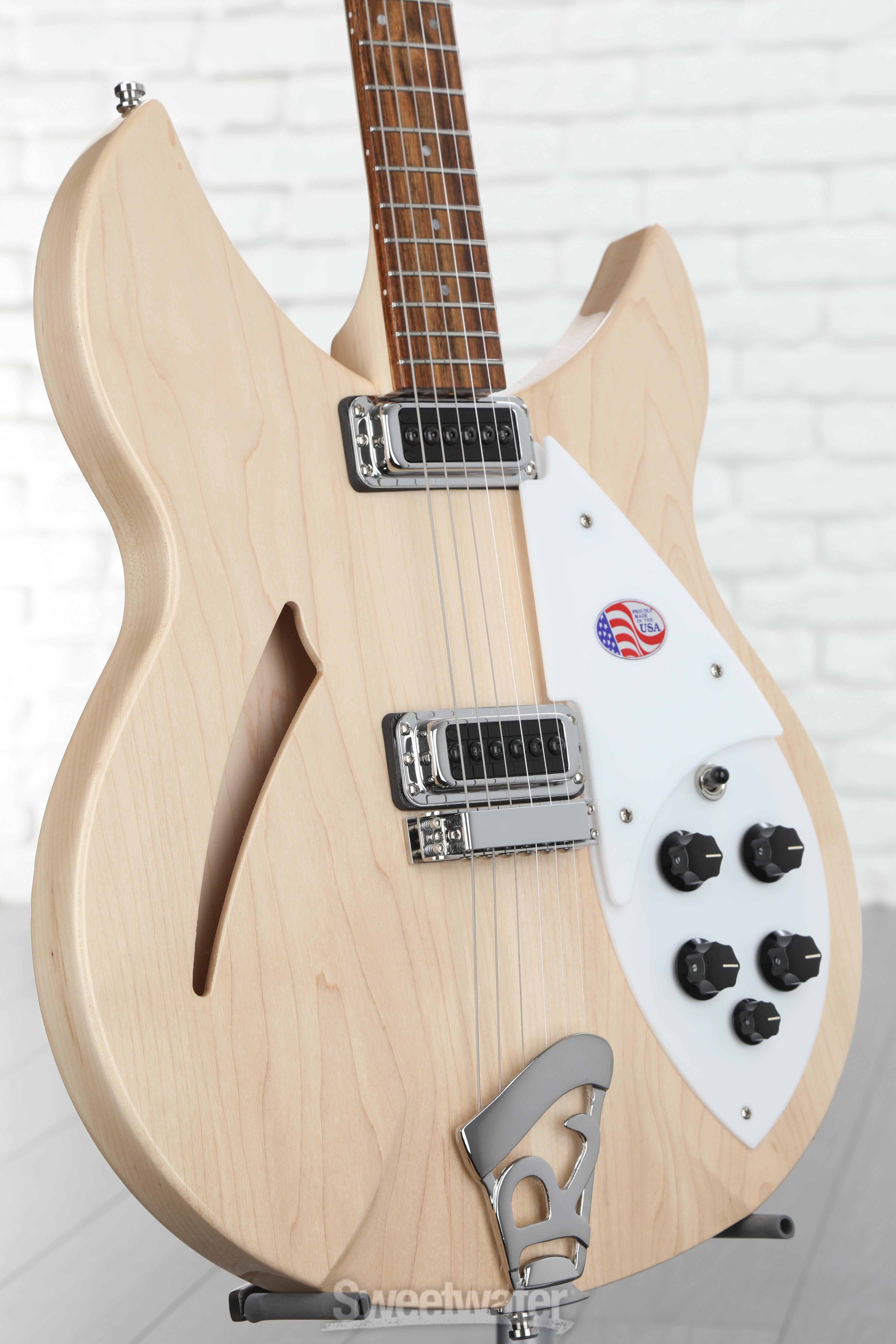 Rickenbacker 330 Thinline Semi-Hollow Electric Guitar - Mapleglo