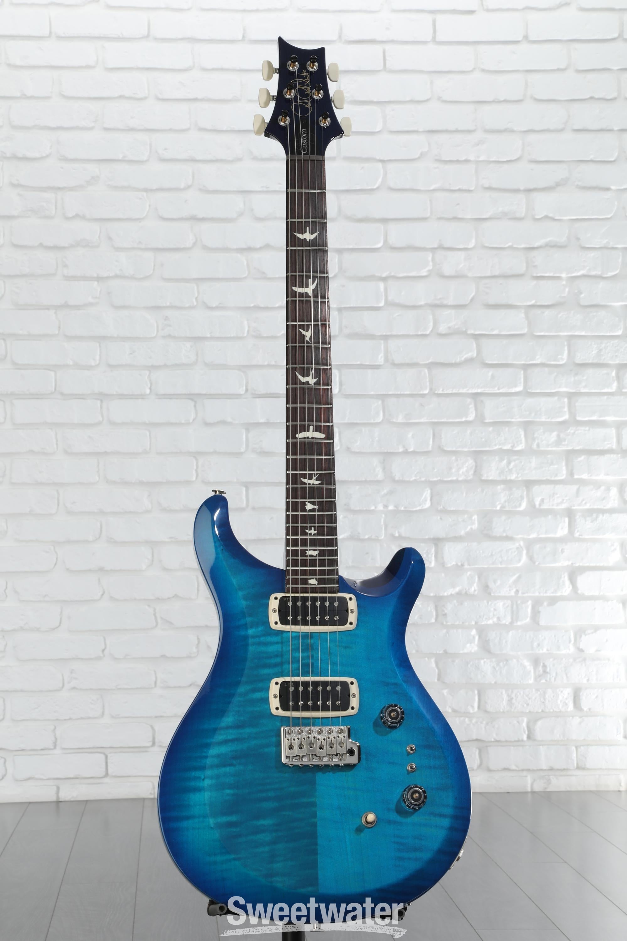 PRS S2 Custom 24-08 Electric Guitar - Lake Blue | Sweetwater