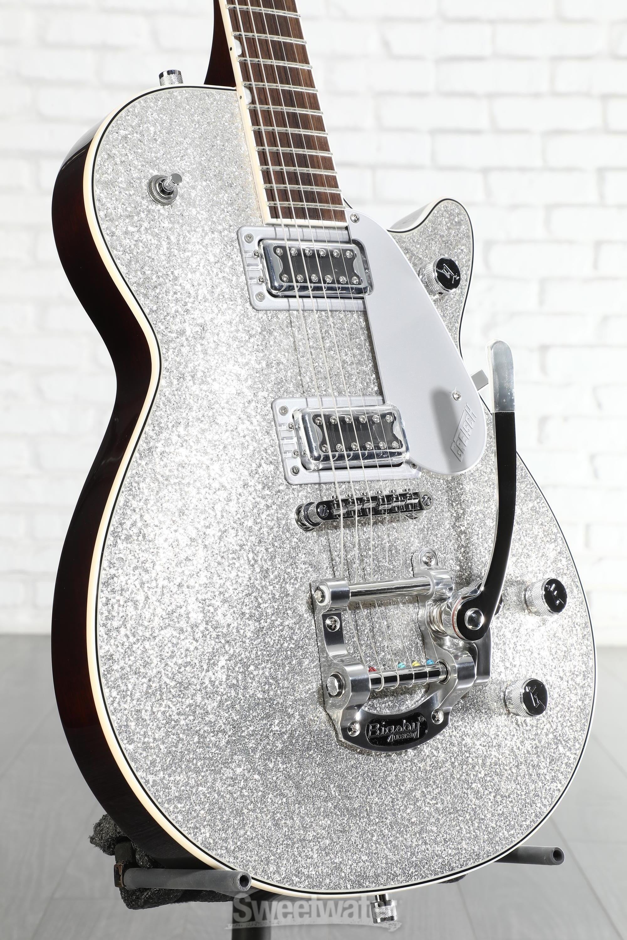 Photo of Gretsch Electromatic Jet Electric Guitar - Silver Sparkle