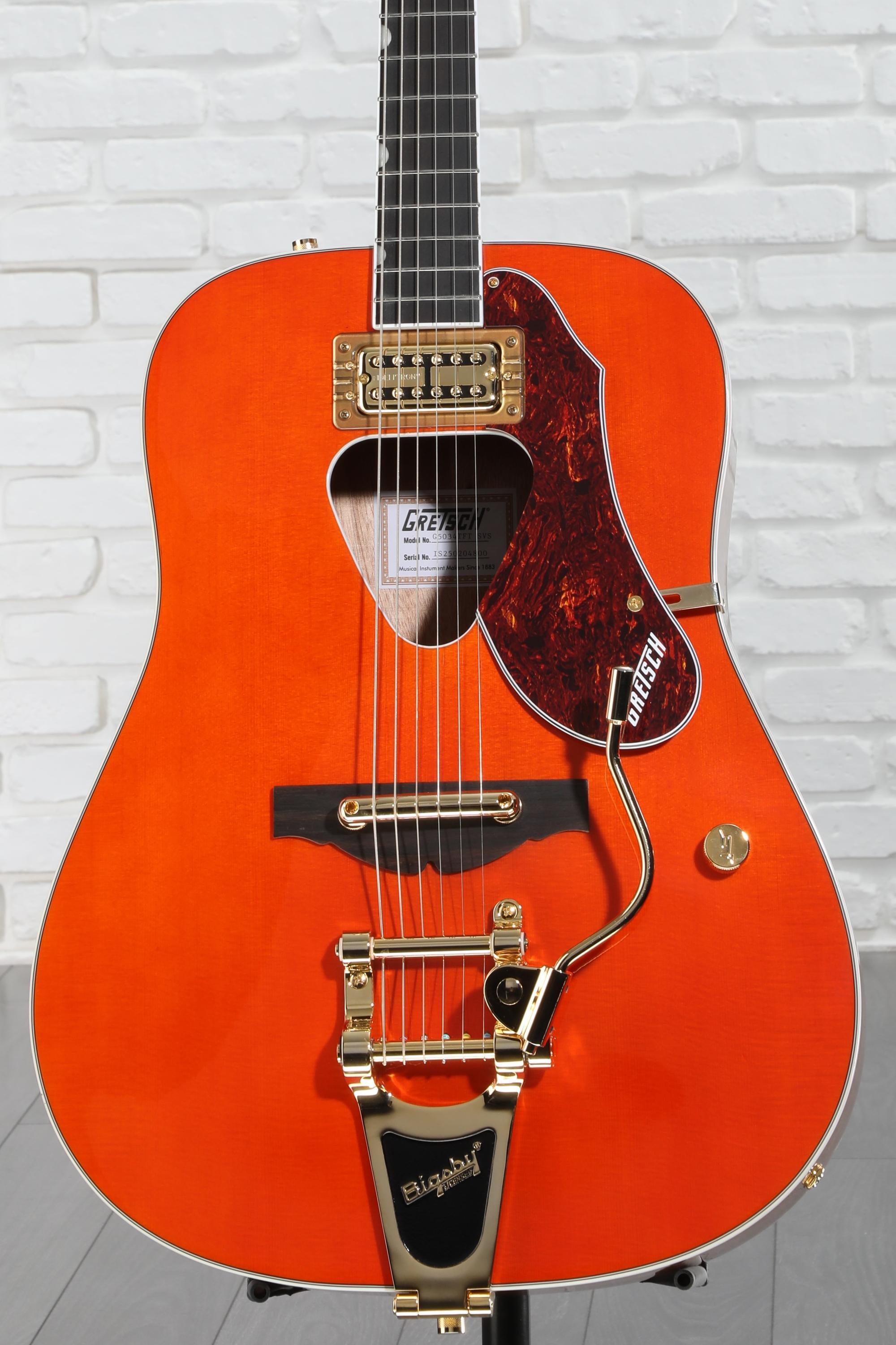 【Gretsch】G5034TFT Rancher　グレッチ Acoustic Guitar :: G5034TFT Rancher™, Fideli-Tron Pickup, Bigsby