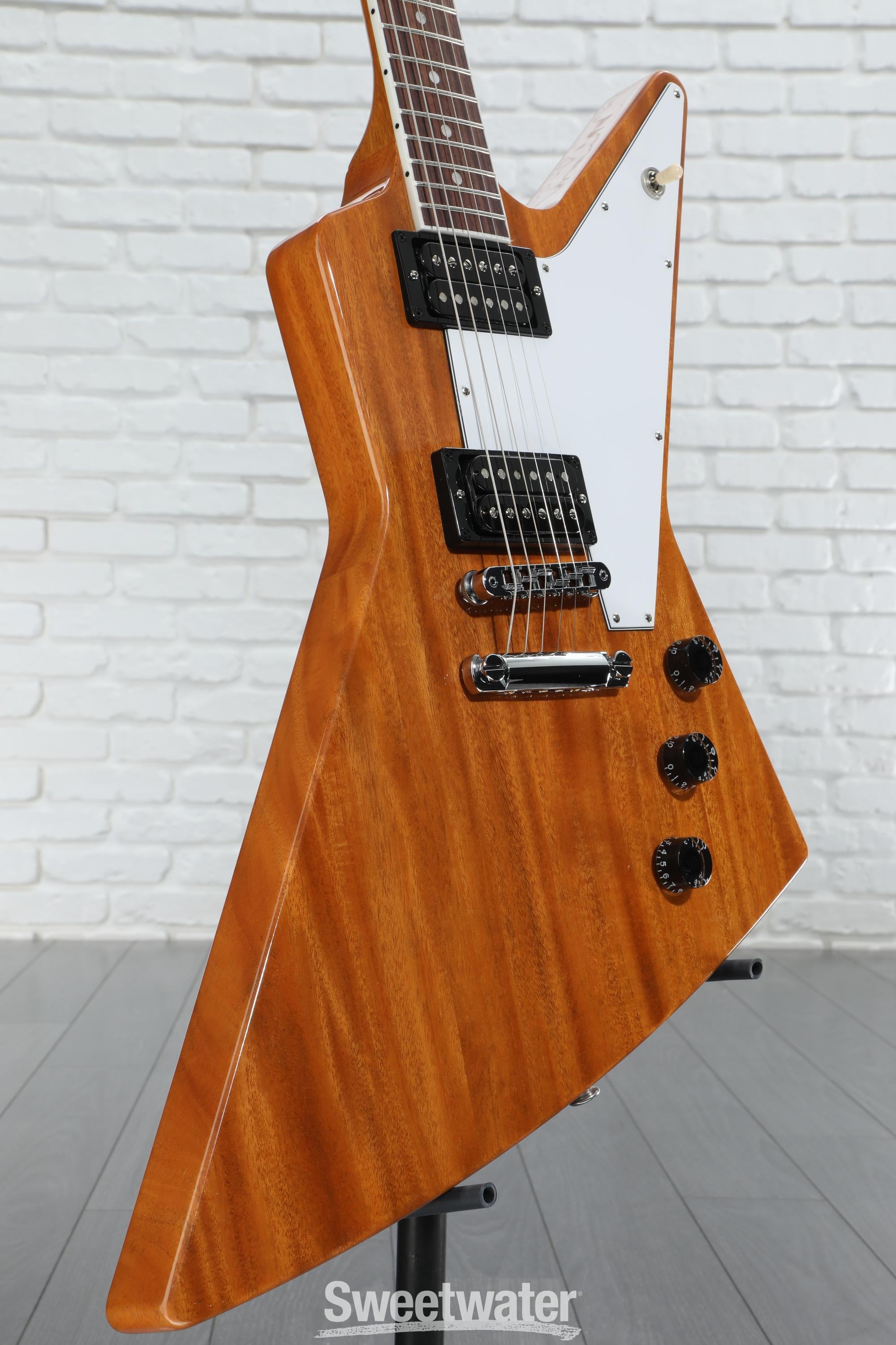 Gibson 70s Explorer Electric Guitar - Antique Natural