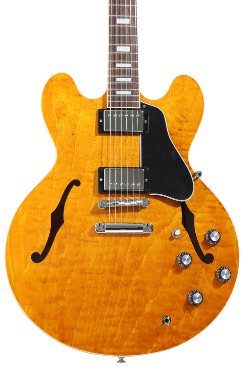 Gibson ES-335 Figured Semi-hollowbody Electric Guitar - Honey Amber