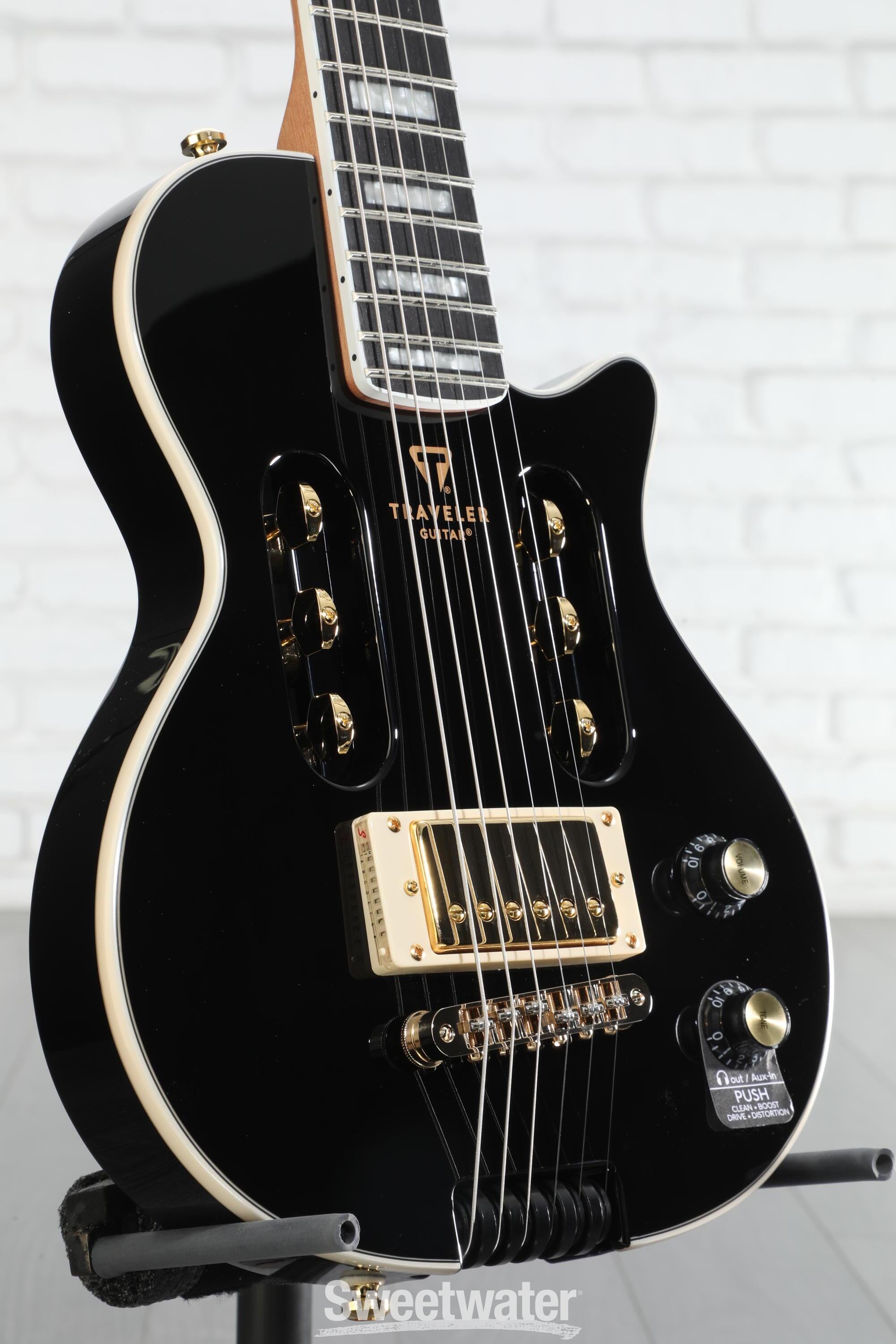 Traveler Guitar EG-1 Custom Electric Guitar - Gloss Black | Sweetwater