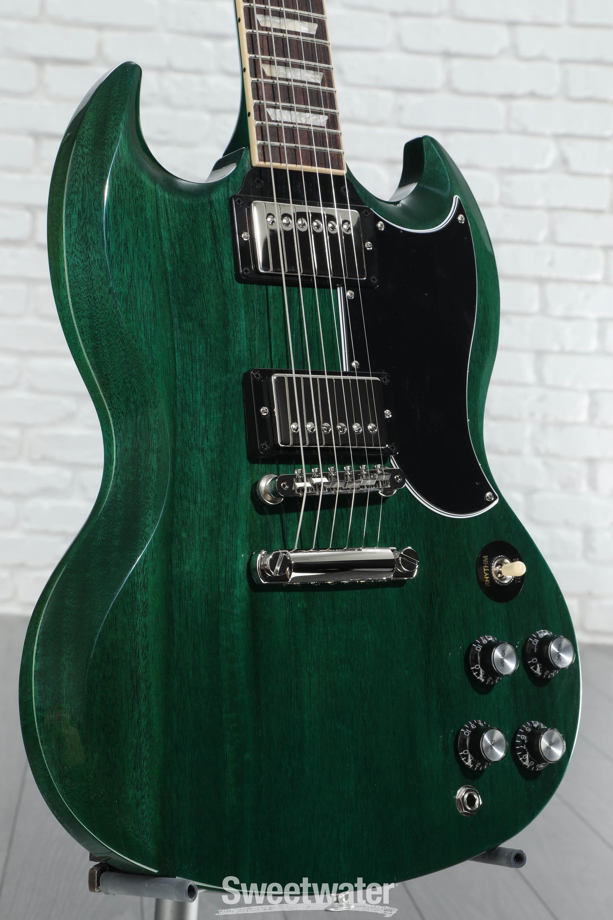 たむらSG Standard Translucent teal Gibson SG Standard - Translucent Teal | Cream City Music