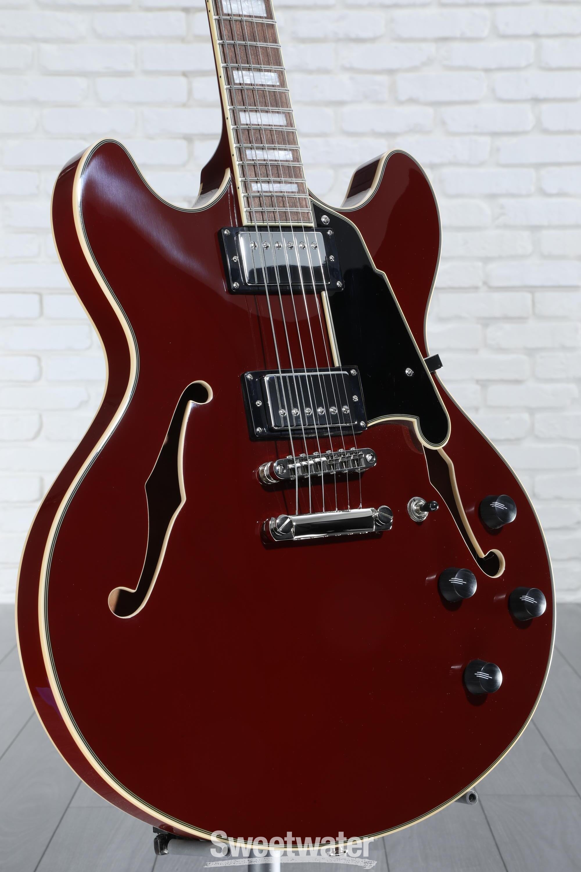 D'Angelico Premier Mini DC - Dark Iced Tea Burst - Huber